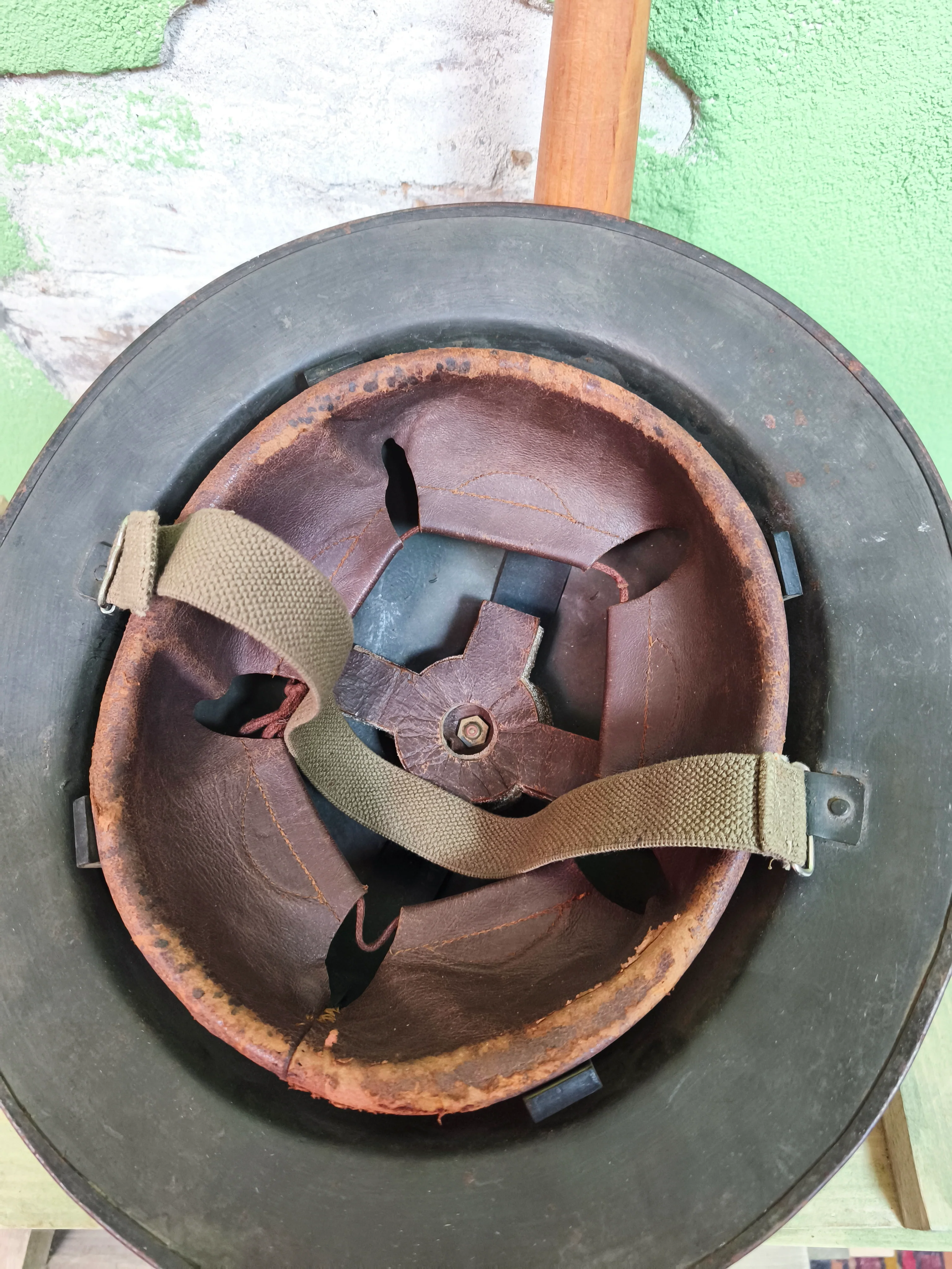 1949 Belgian Brodi Helmet - Image 5