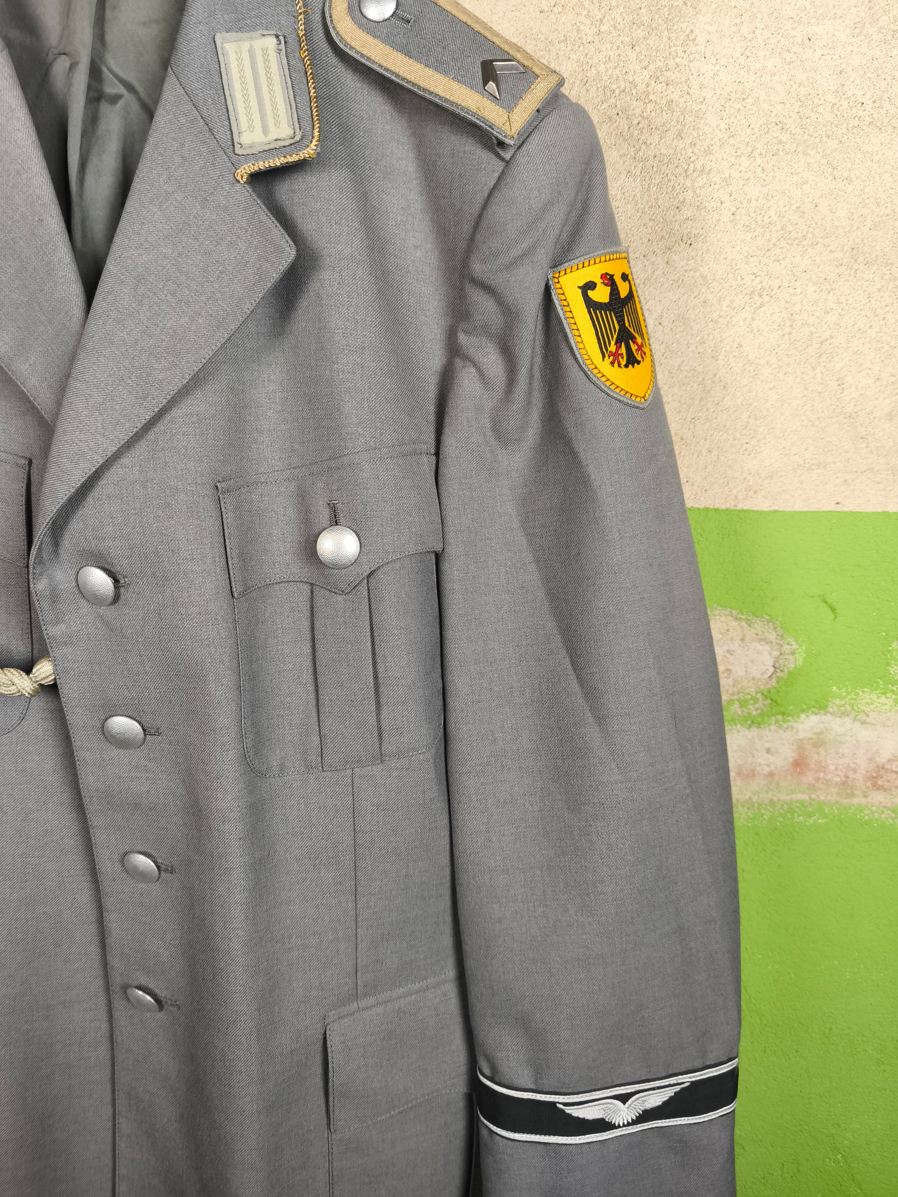 German Bundeswehr Airforce Staff Sergeant Dress Jacket L - Image 4