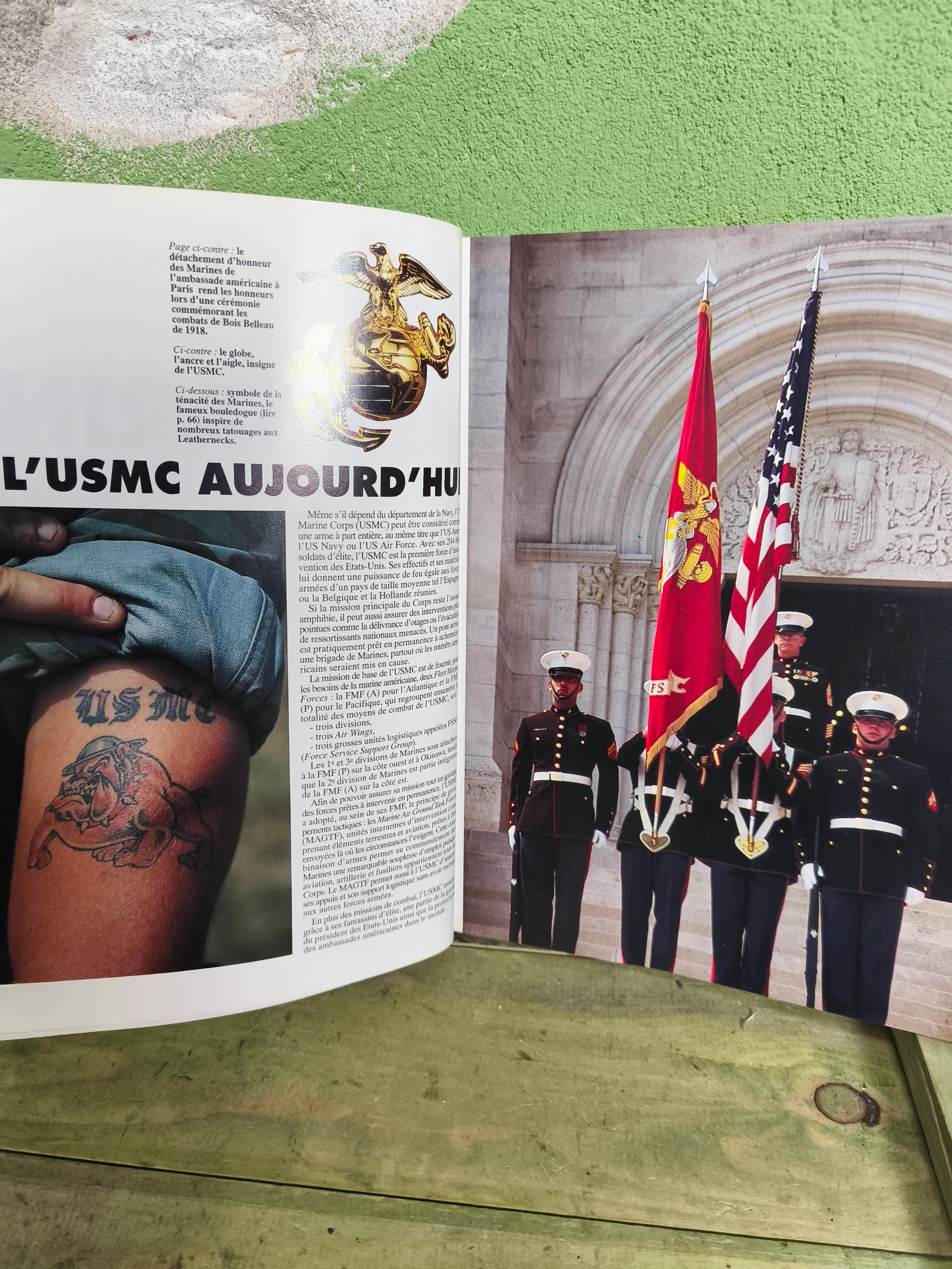 1990 French Magazine : US MARINE CORPS - Image 2