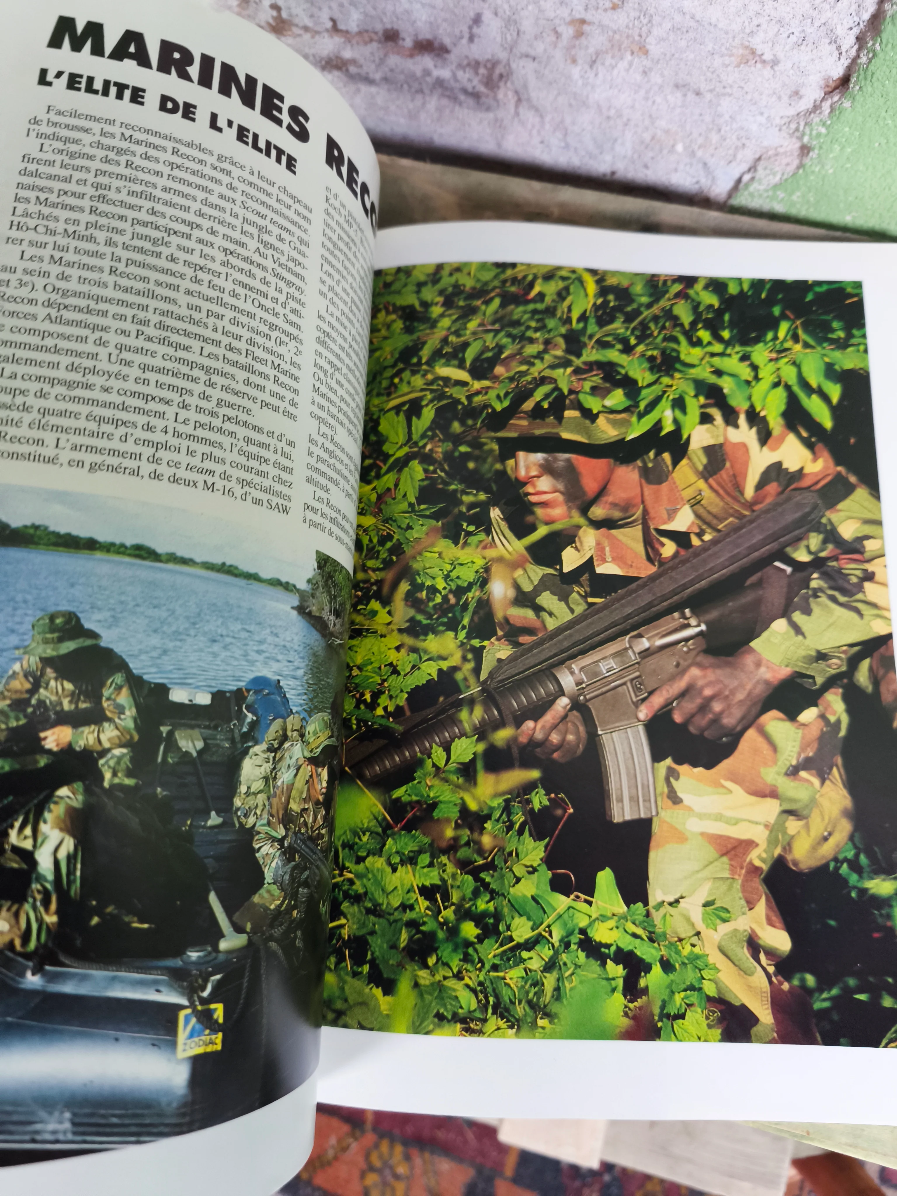1990 French Magazine : US MARINE CORPS - Image 3