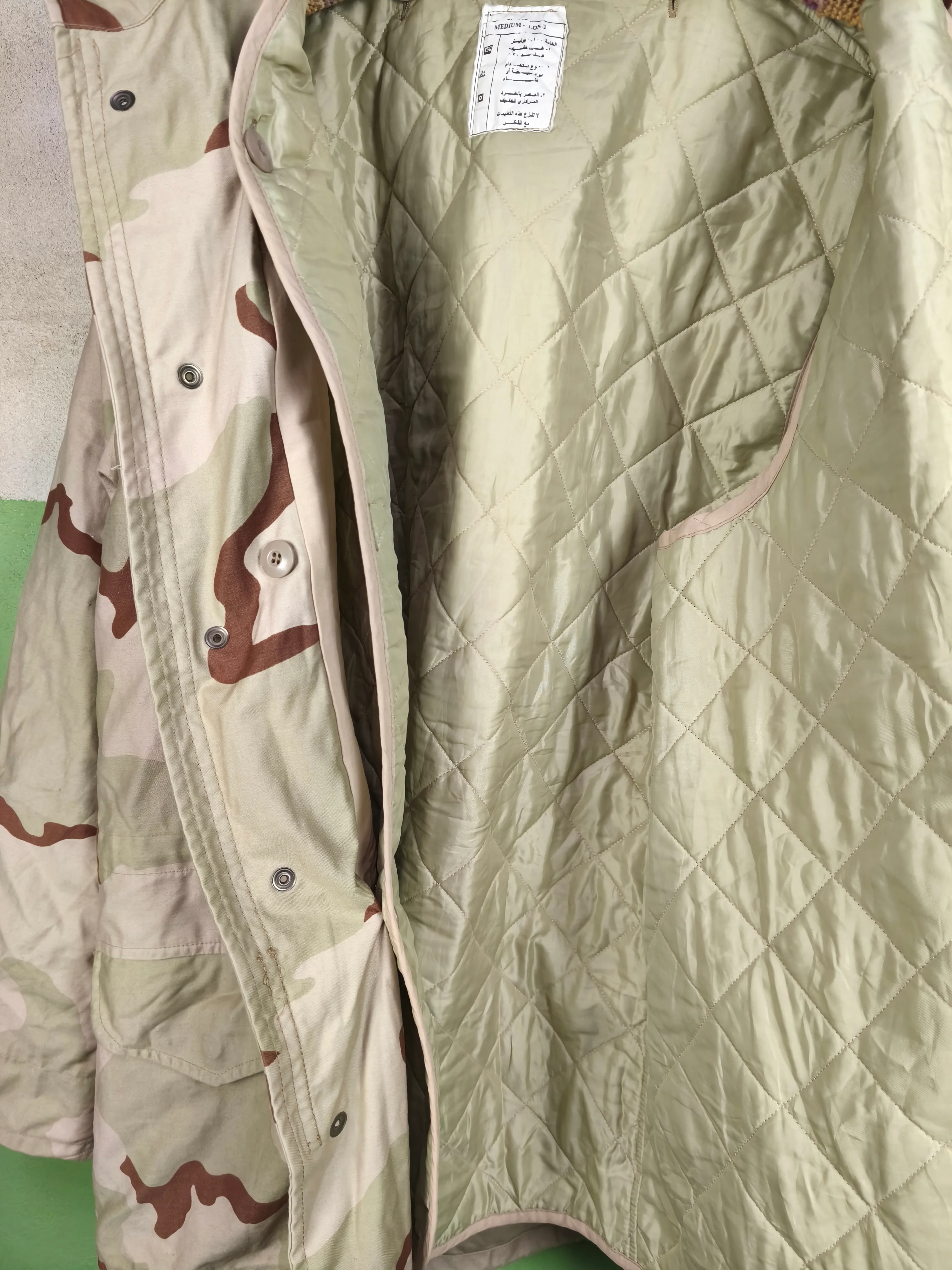 Saudi Arabia tricolor Desert Parka + Liner - Image 6