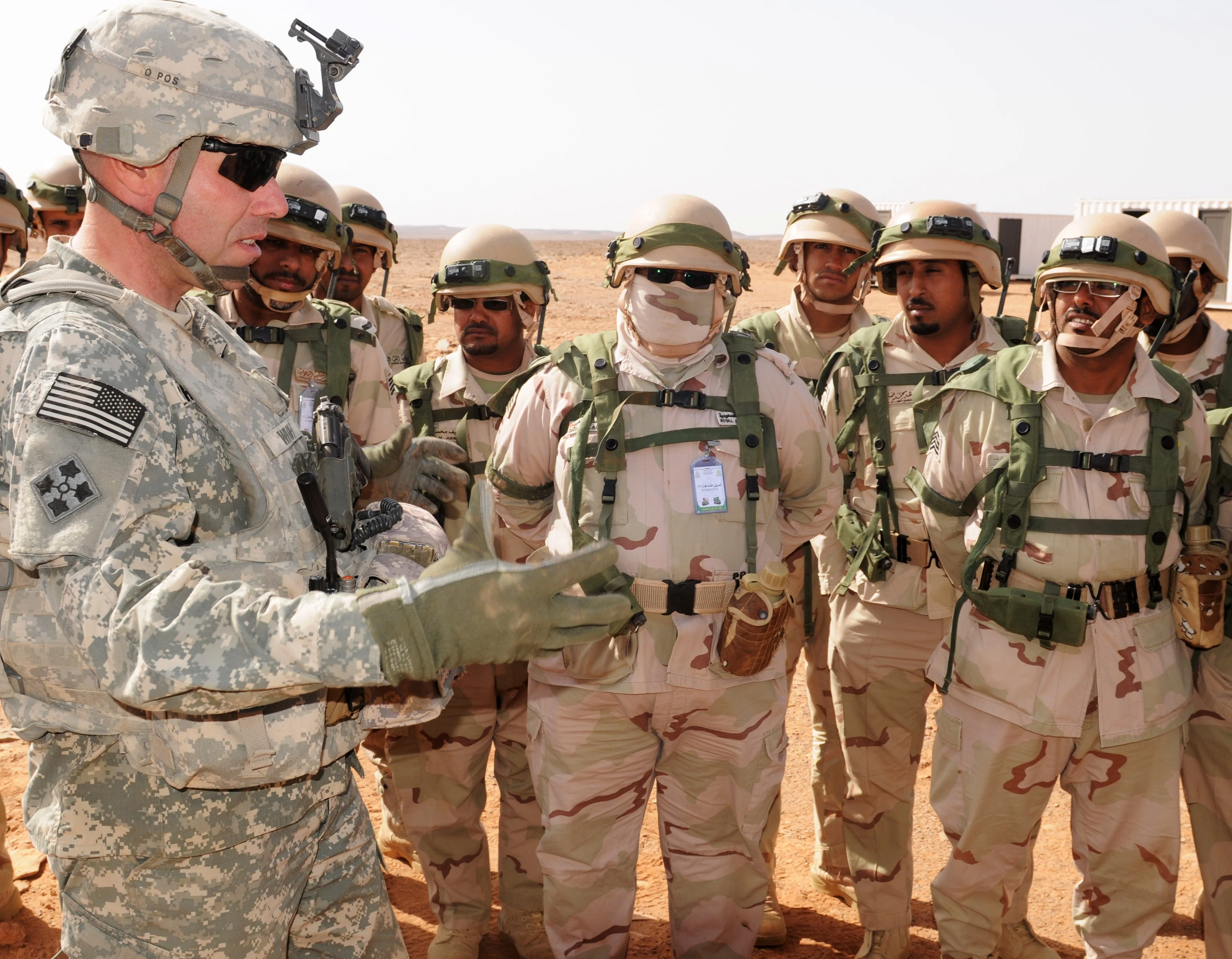 Saudi Arabia tricolor Desert Parka + Liner - Image 9