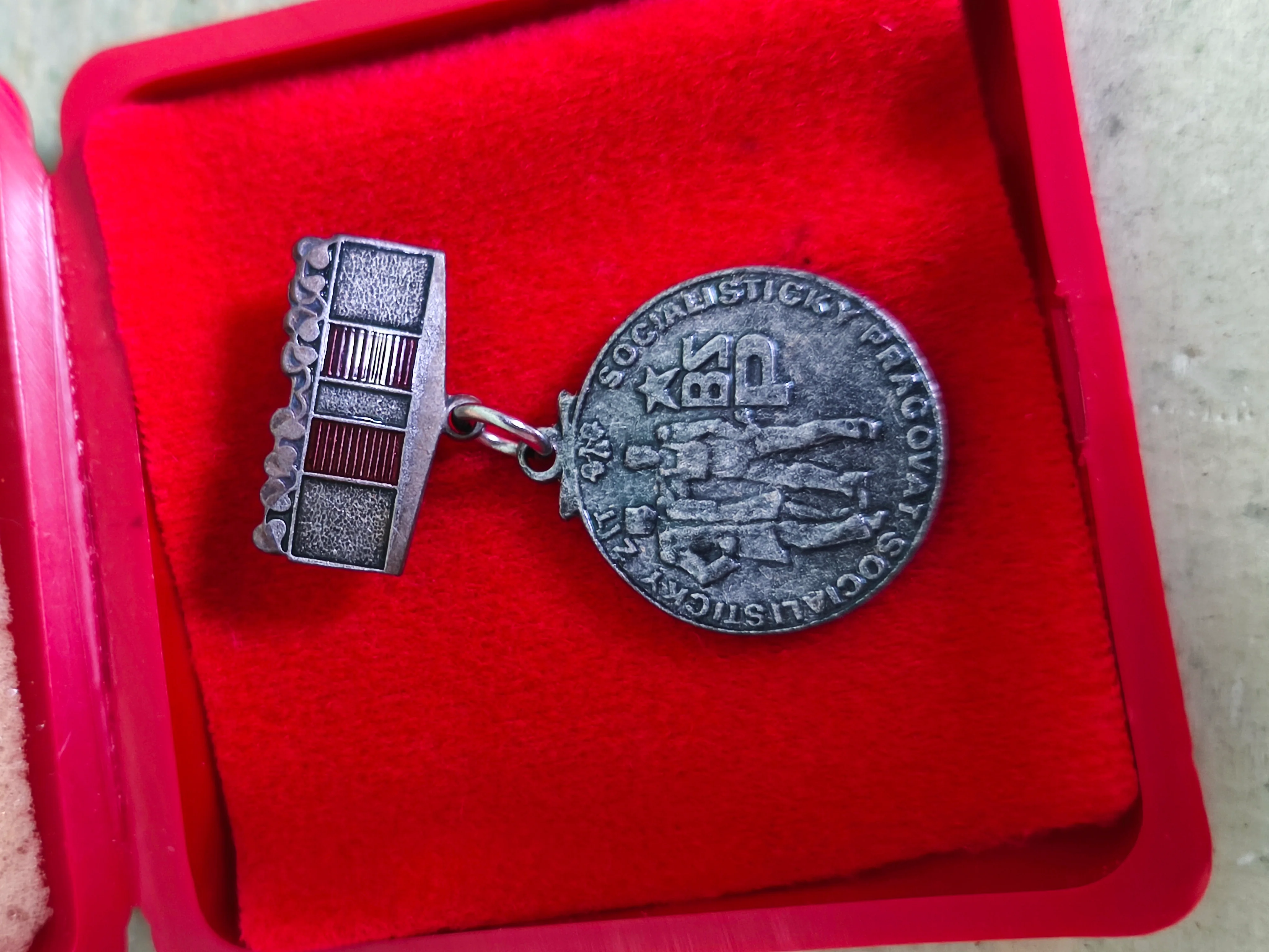 CSSR Socialist Medal Silver - Image 2