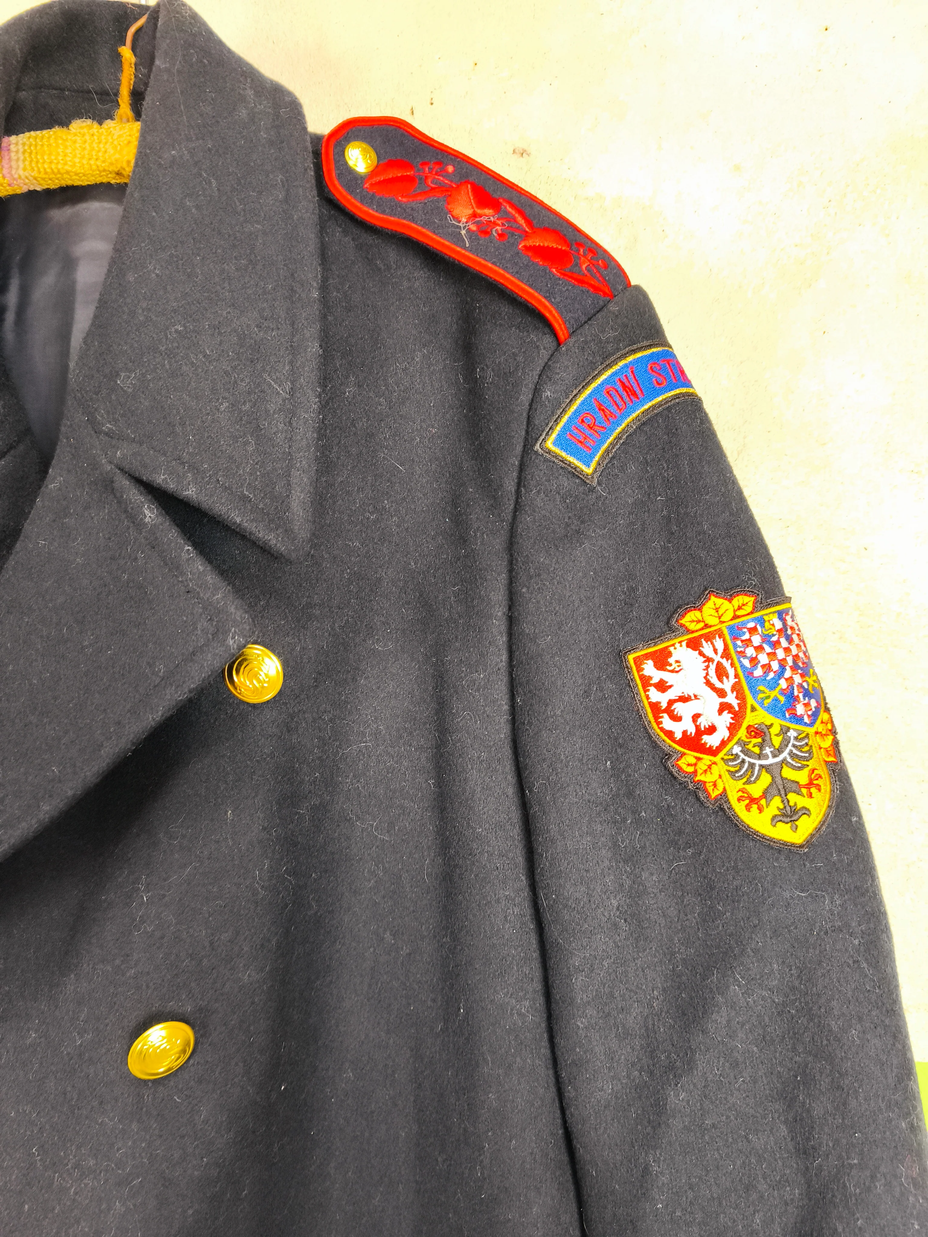 Issued Czech Prague Palace Guard Greatcoat "Hradní Stráže" XXL - Image 4