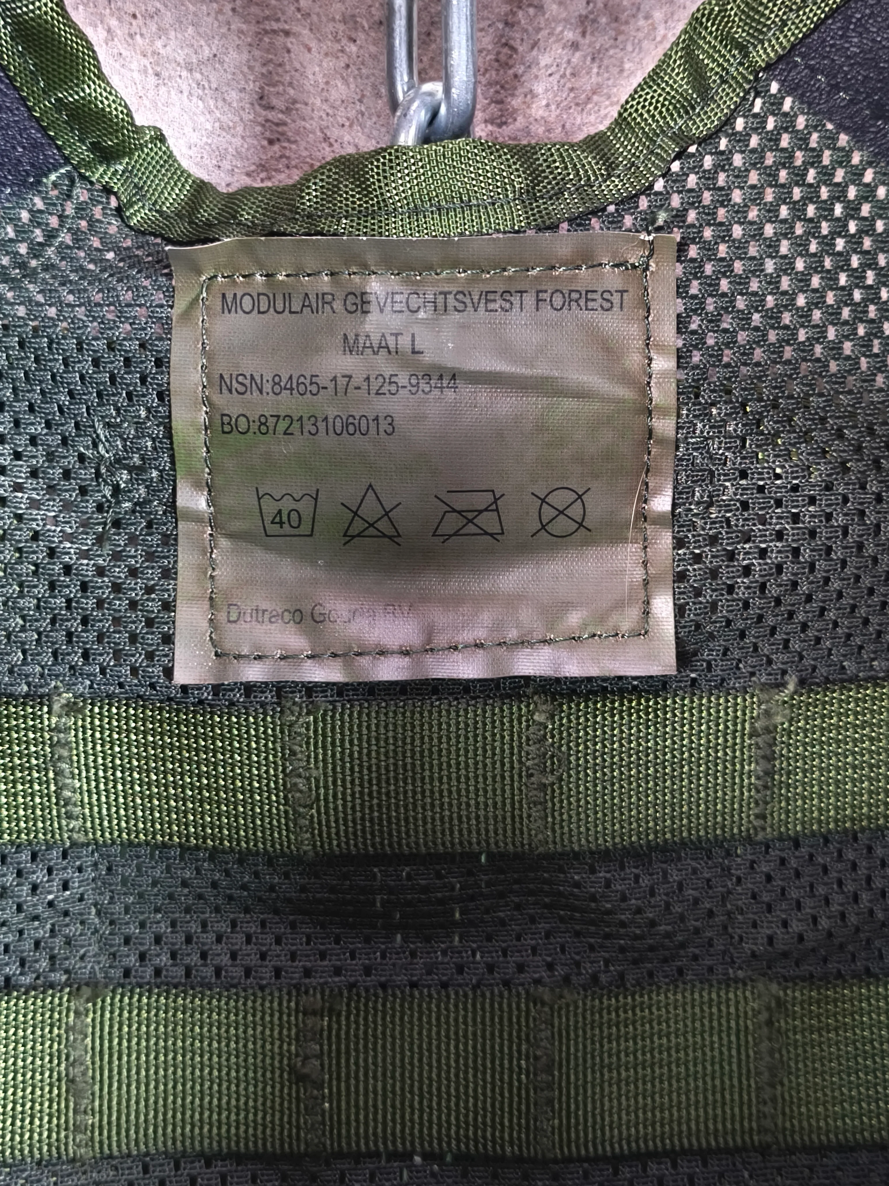 Dutch Modular Combat Vest Green - Image 5