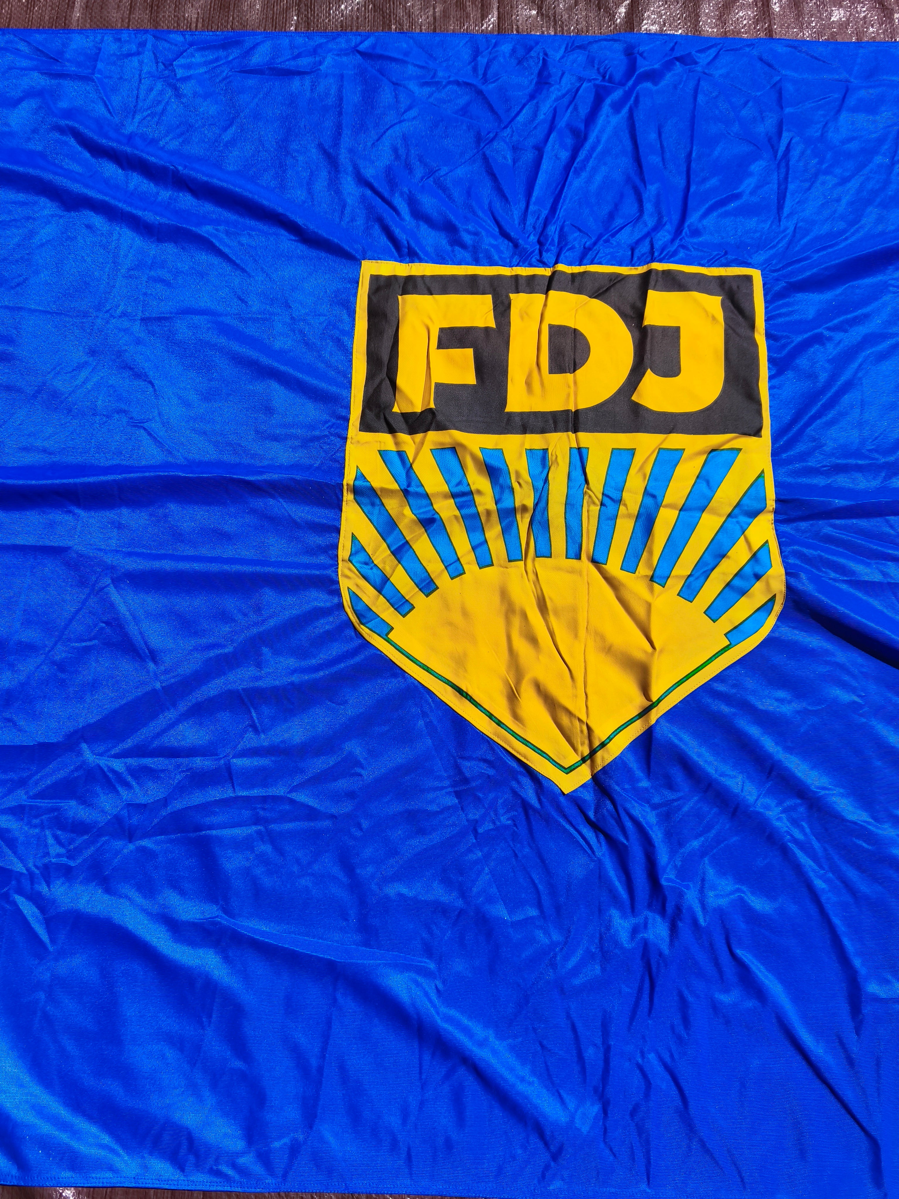 DDR FDJ Banner Flag 200x110cm / 79''x 43'' - Image 3