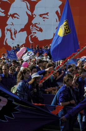 DDR FDJ Banner Flag 200x110cm / 79''x 43'' - Image 7