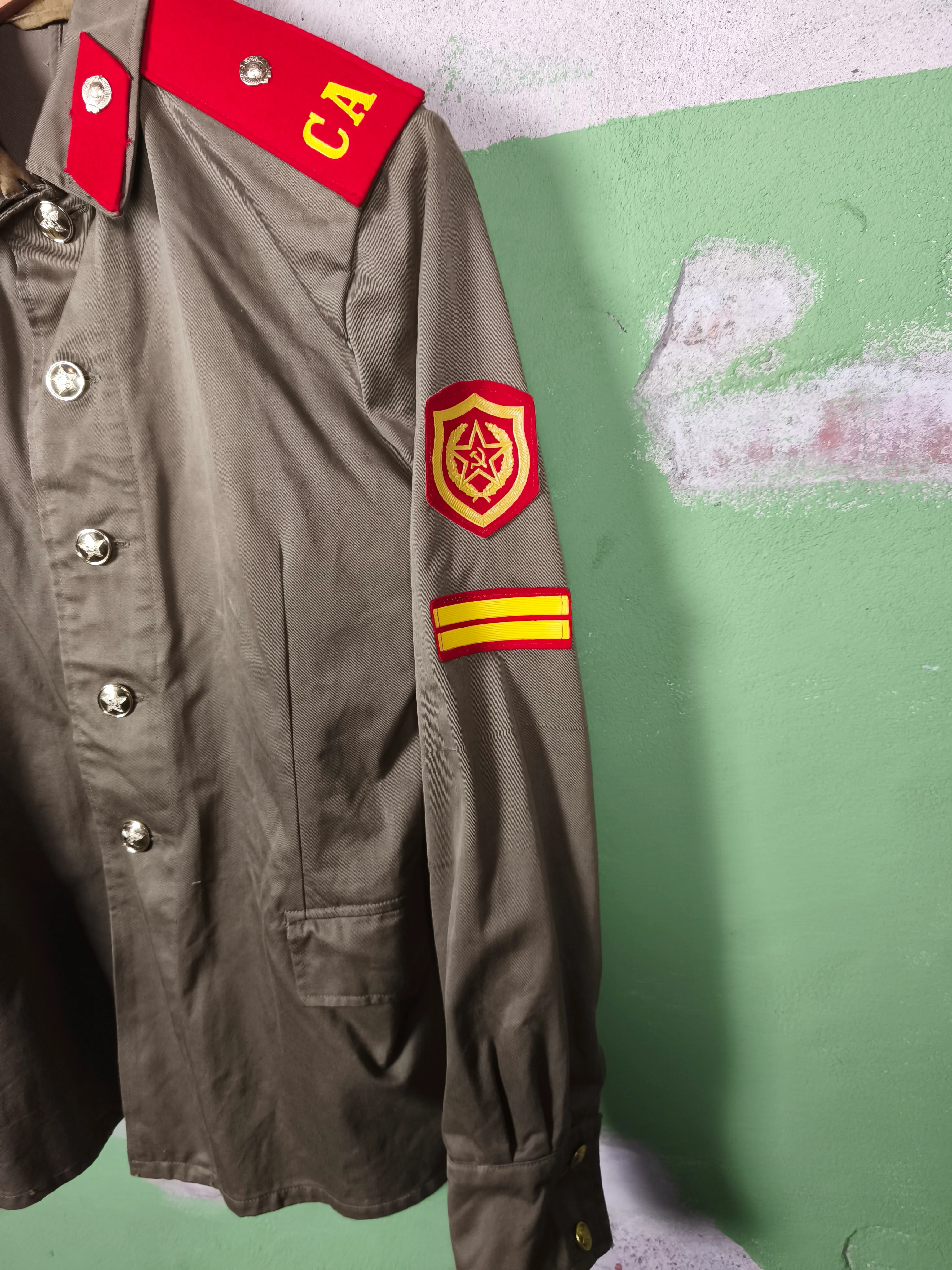 Issued 1973 Soviet Obj.69 Field Tunic Ministry of Defence [50-4] - Image 3