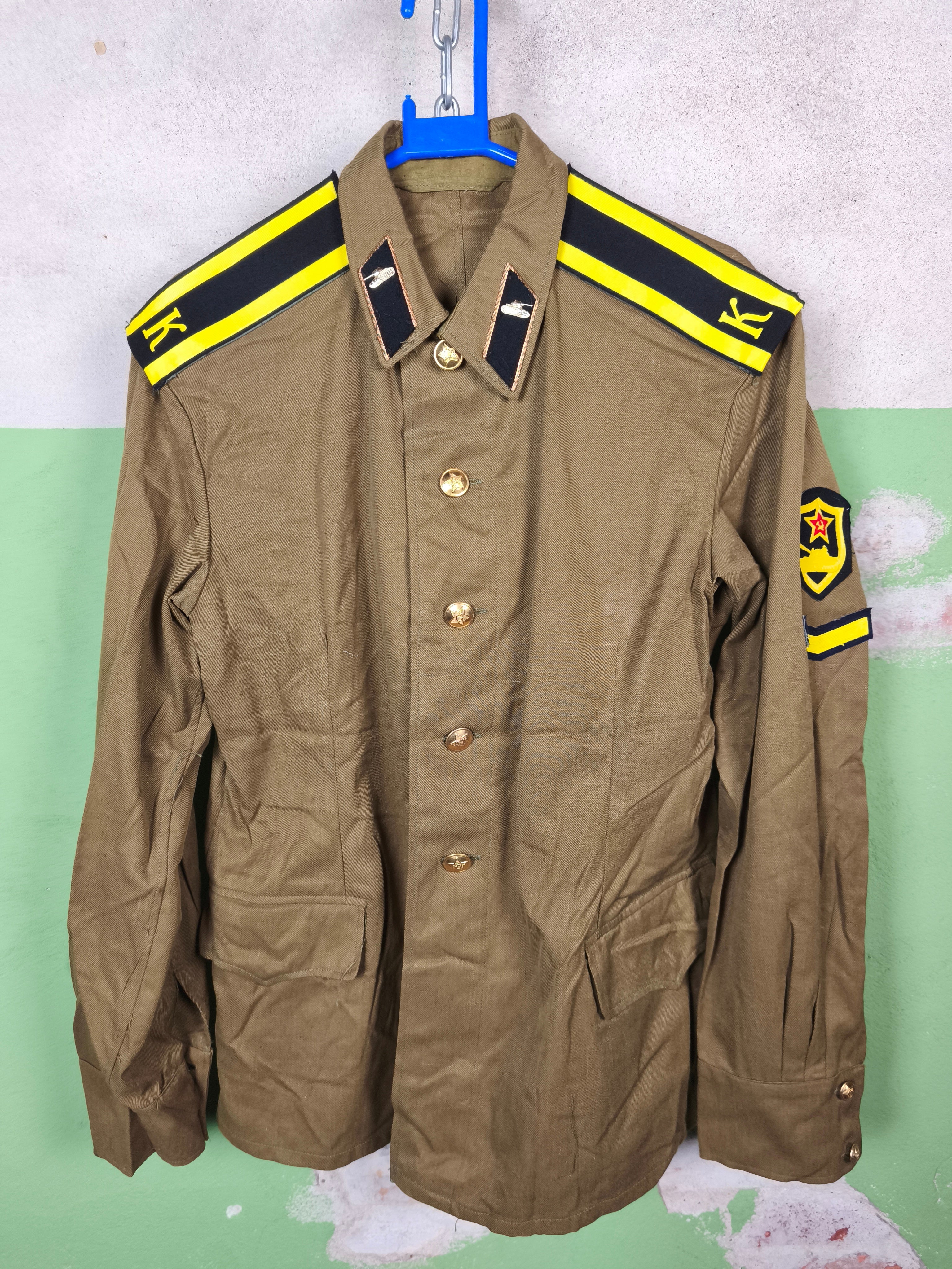Issued 1972 Soviet Obj.69 Field Tunic Kursant Tankist [50-3] - Image 2