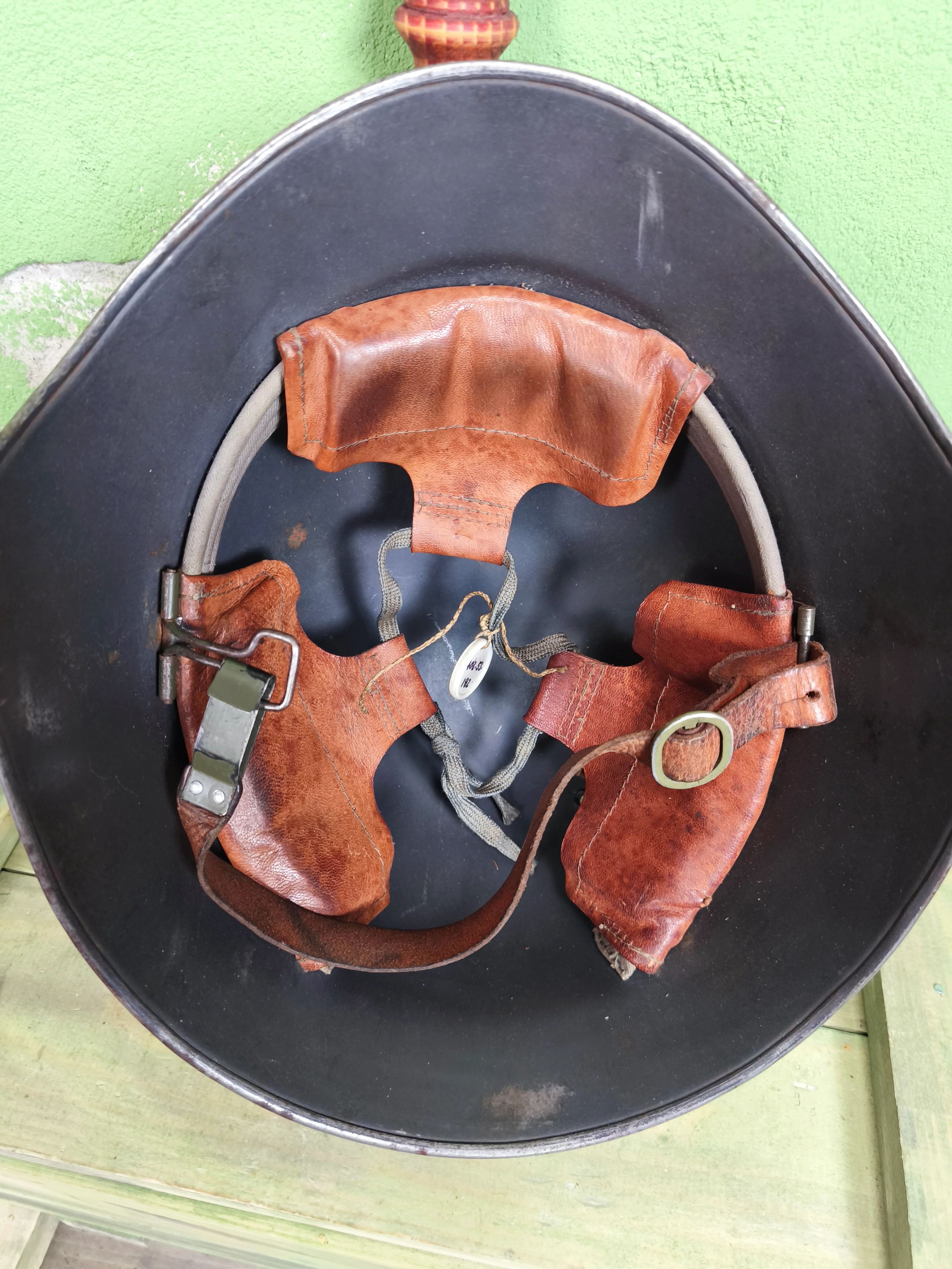 Issued Swiss Steel M18/40 Helmet - Image 6