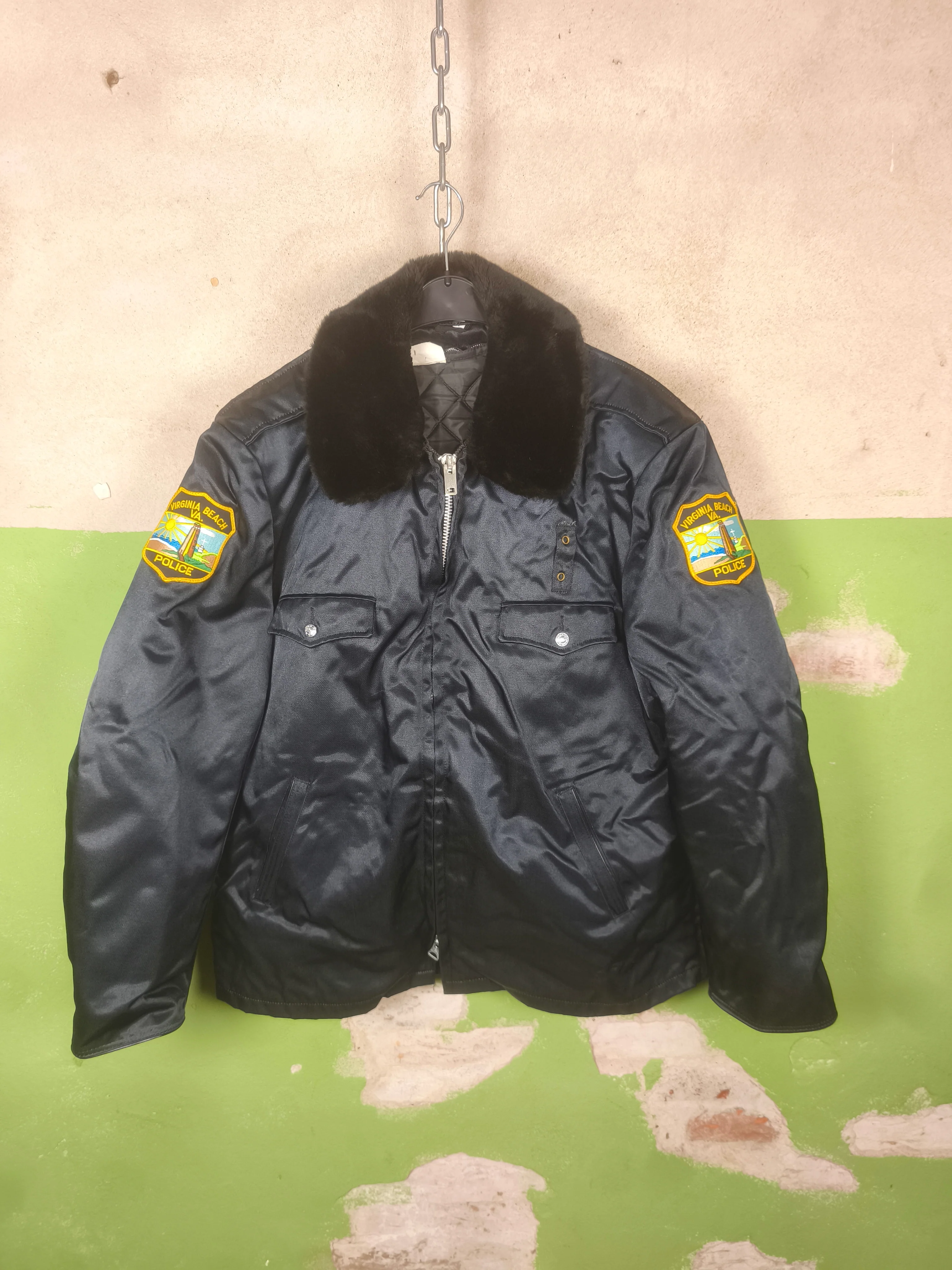 Issued U.S.A Virginia Beach Police Winter Jacket 46R (XXL Regular)