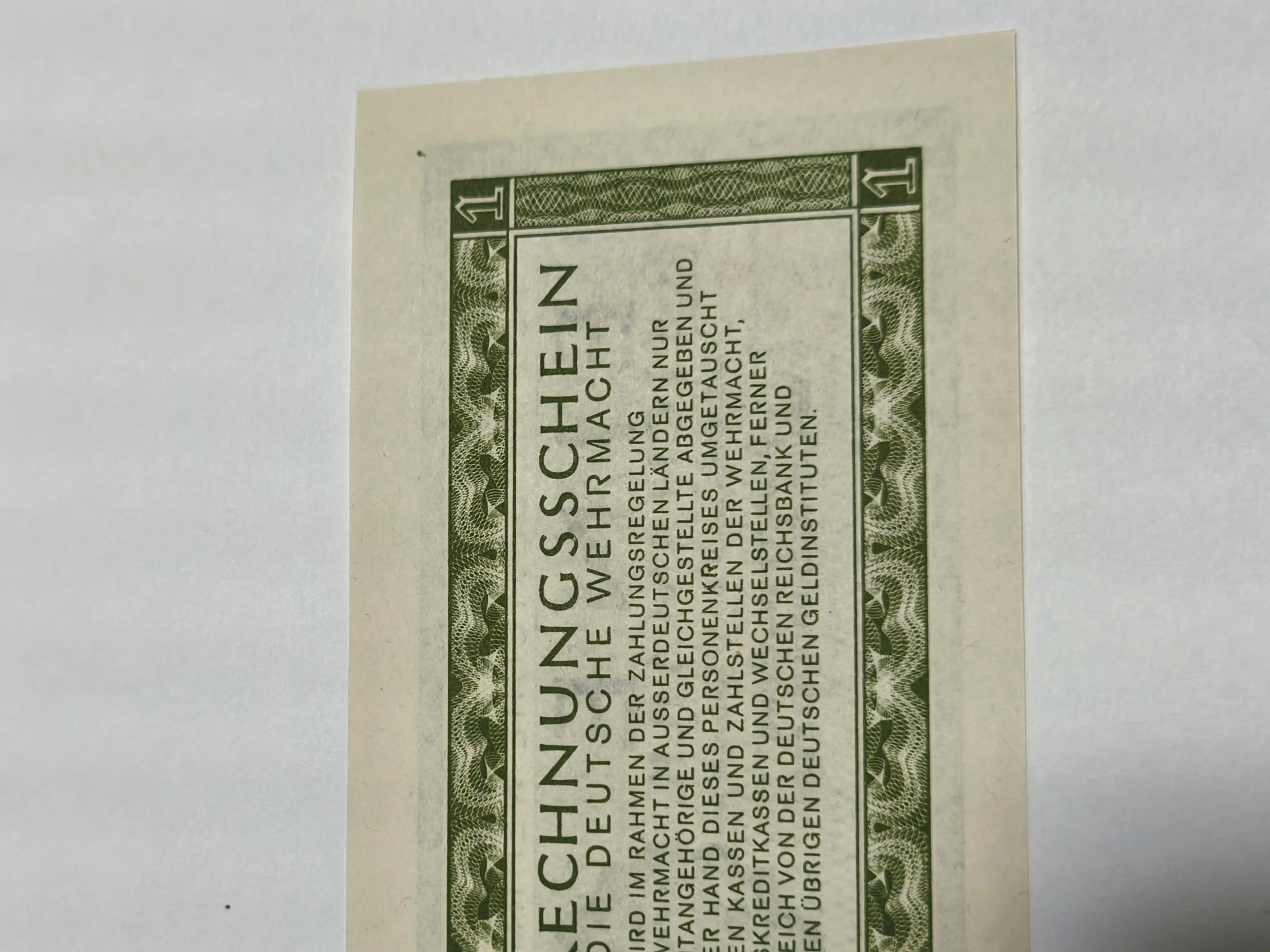 Third Reich 1 Wehrmacht  Reichsmark 1944 - Image 4