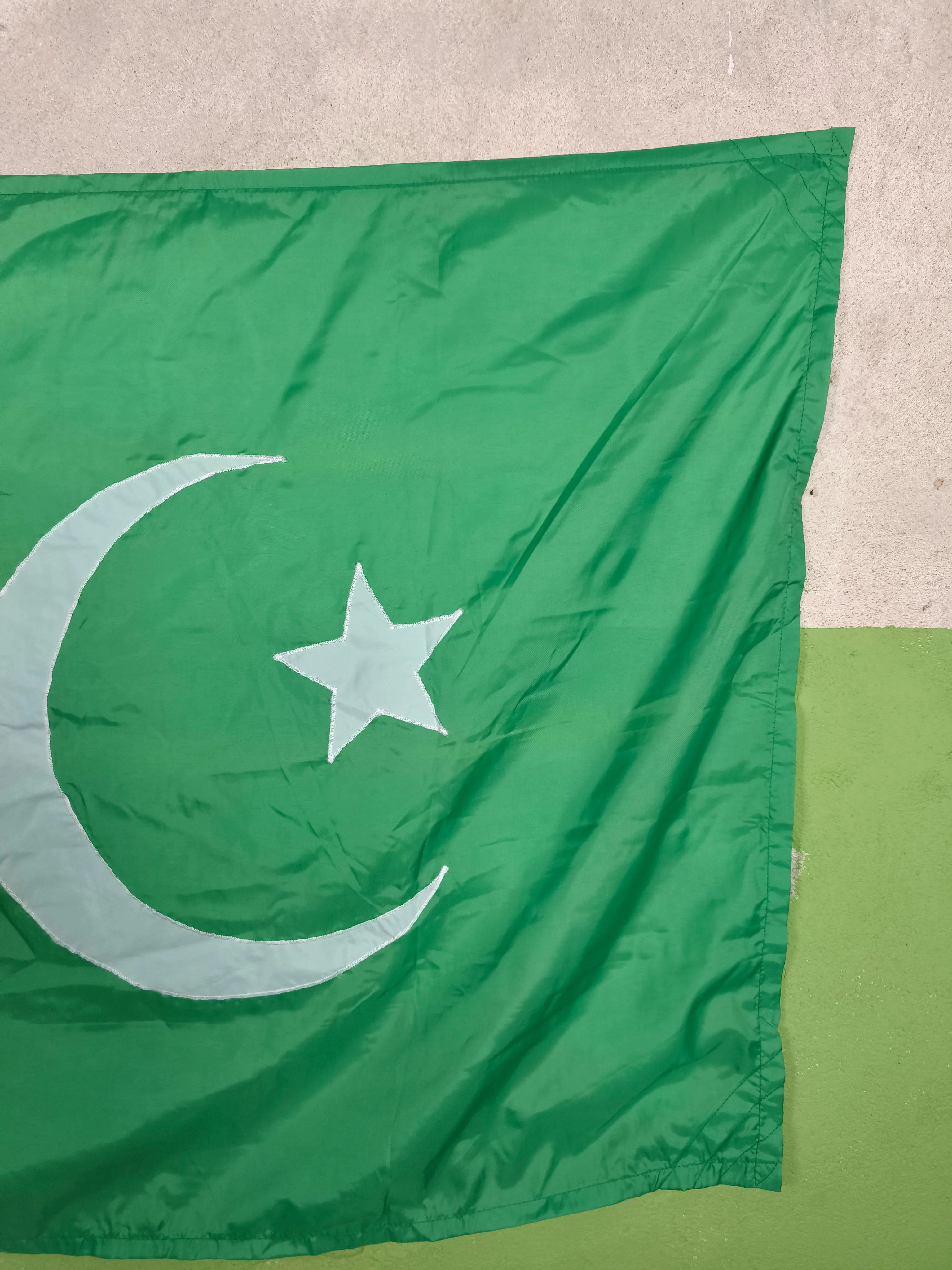 PAKISTAN Flag (made in DDR) 120X90cm / 47"x35" - Image 2