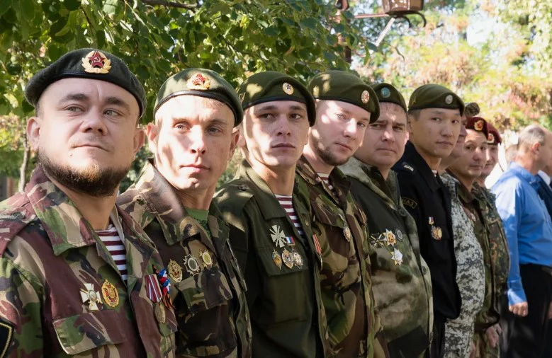 Maroon Red Russian Telnyashka β MVD Internal Troops Striped Military Shirt (OTK / GOST)β - Image 4
