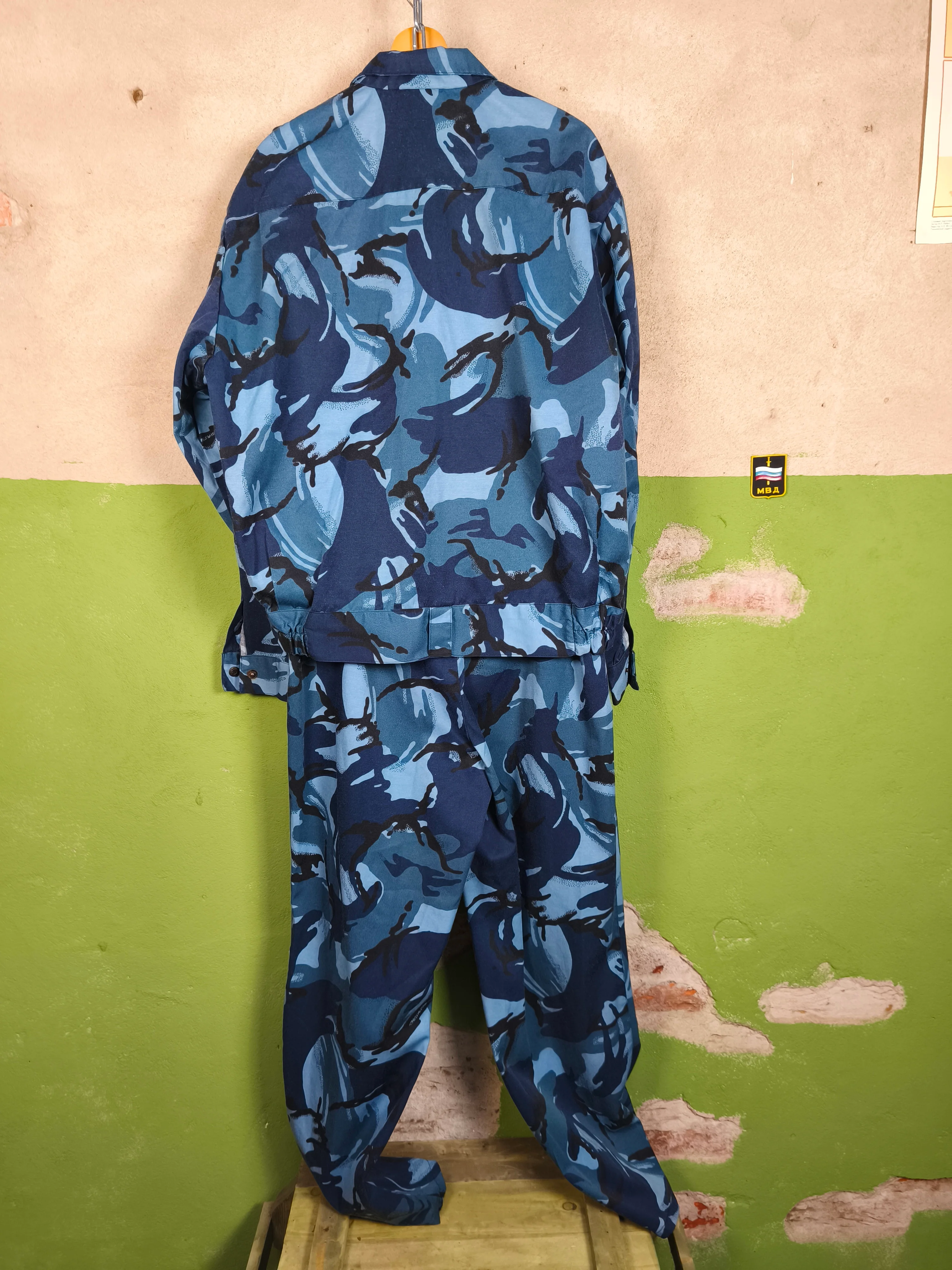 Unissued Blue DPM Uniform XL-180cm - Image 3