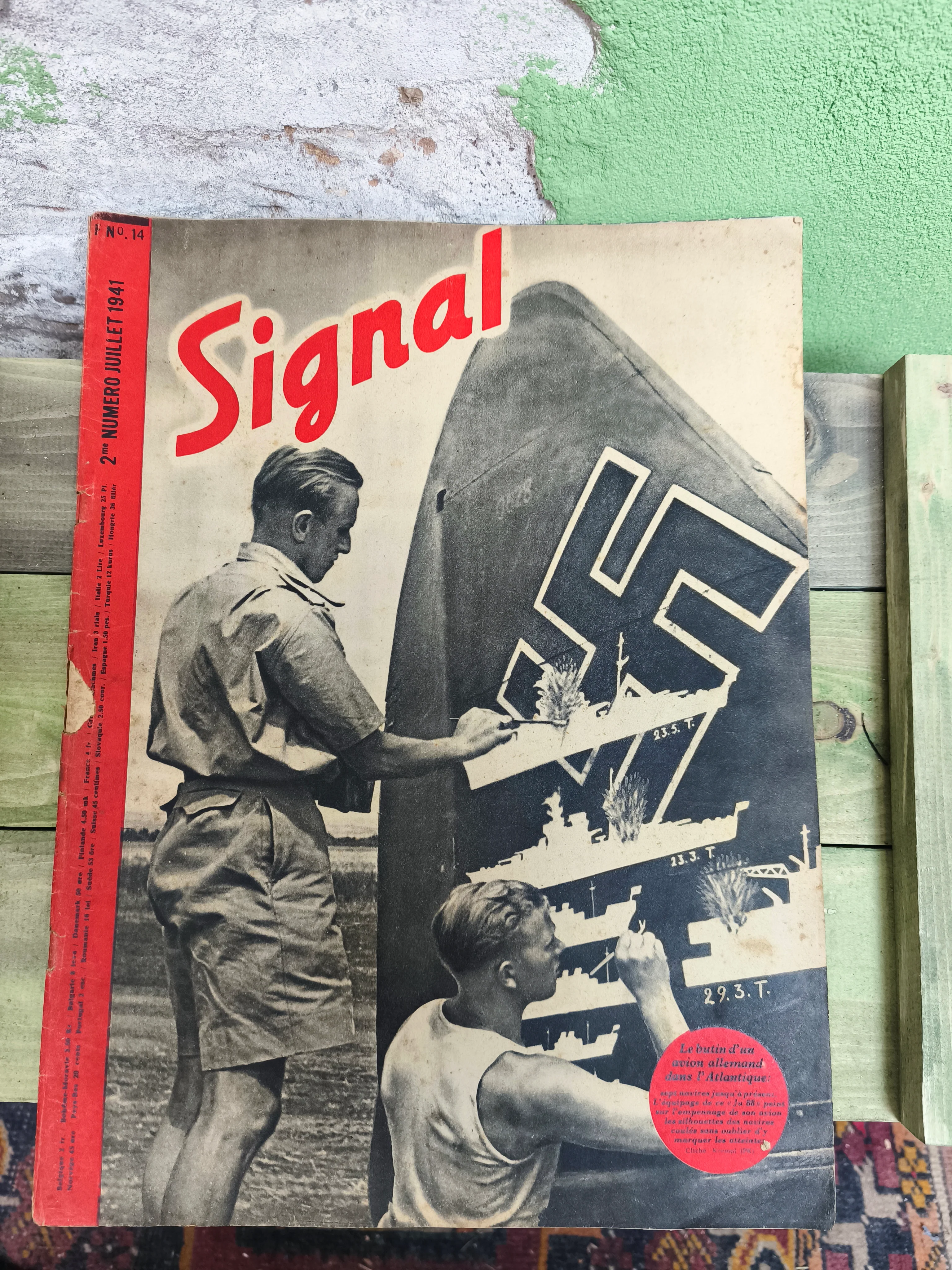 WW2 Wehrmacht Propaganda Magazine "Signal" (French, Dutch, Belgian) - Image 14