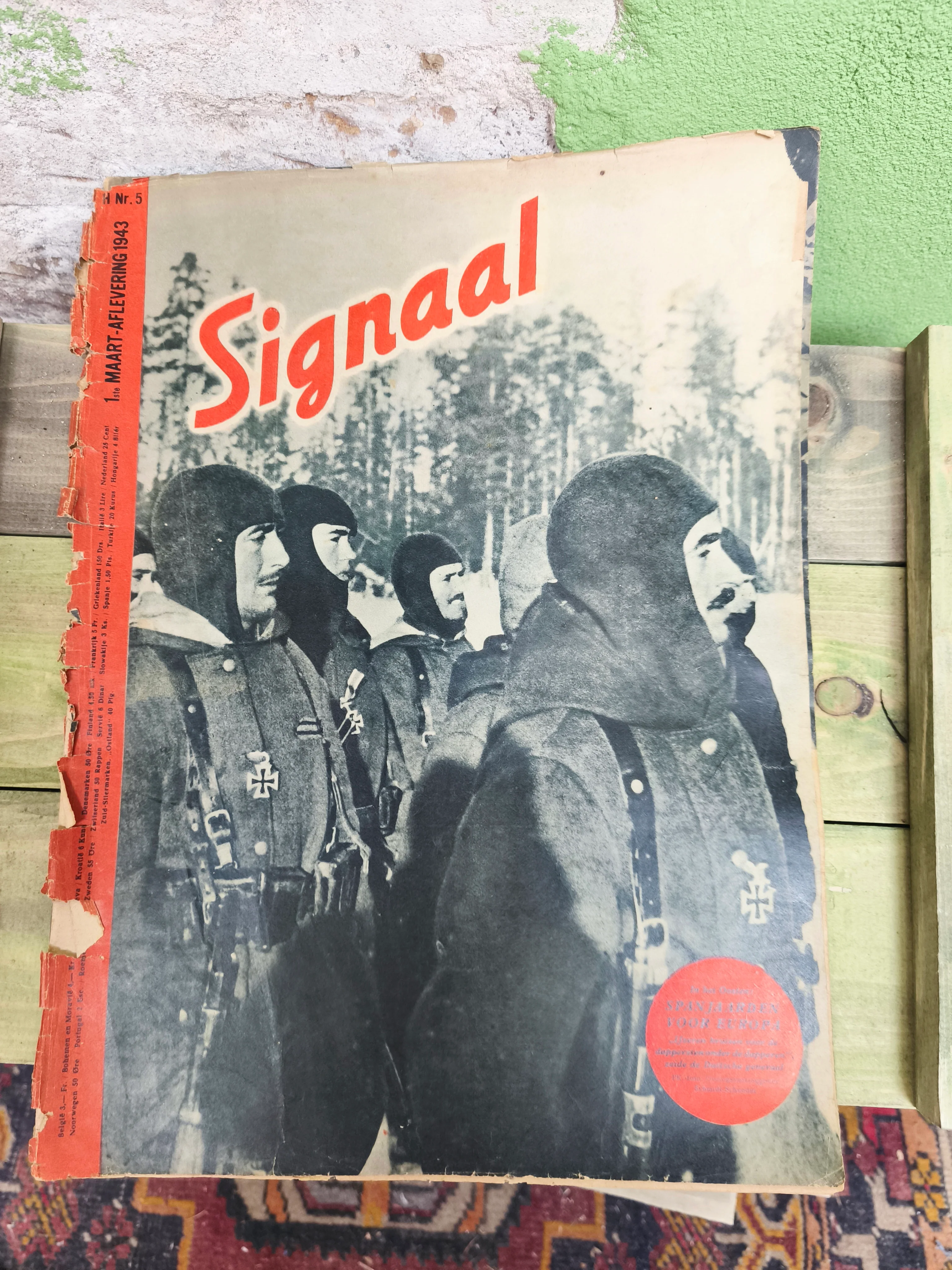 WW2 Wehrmacht Propaganda Magazine "Signal" (French, Dutch, Belgian) - Image 19