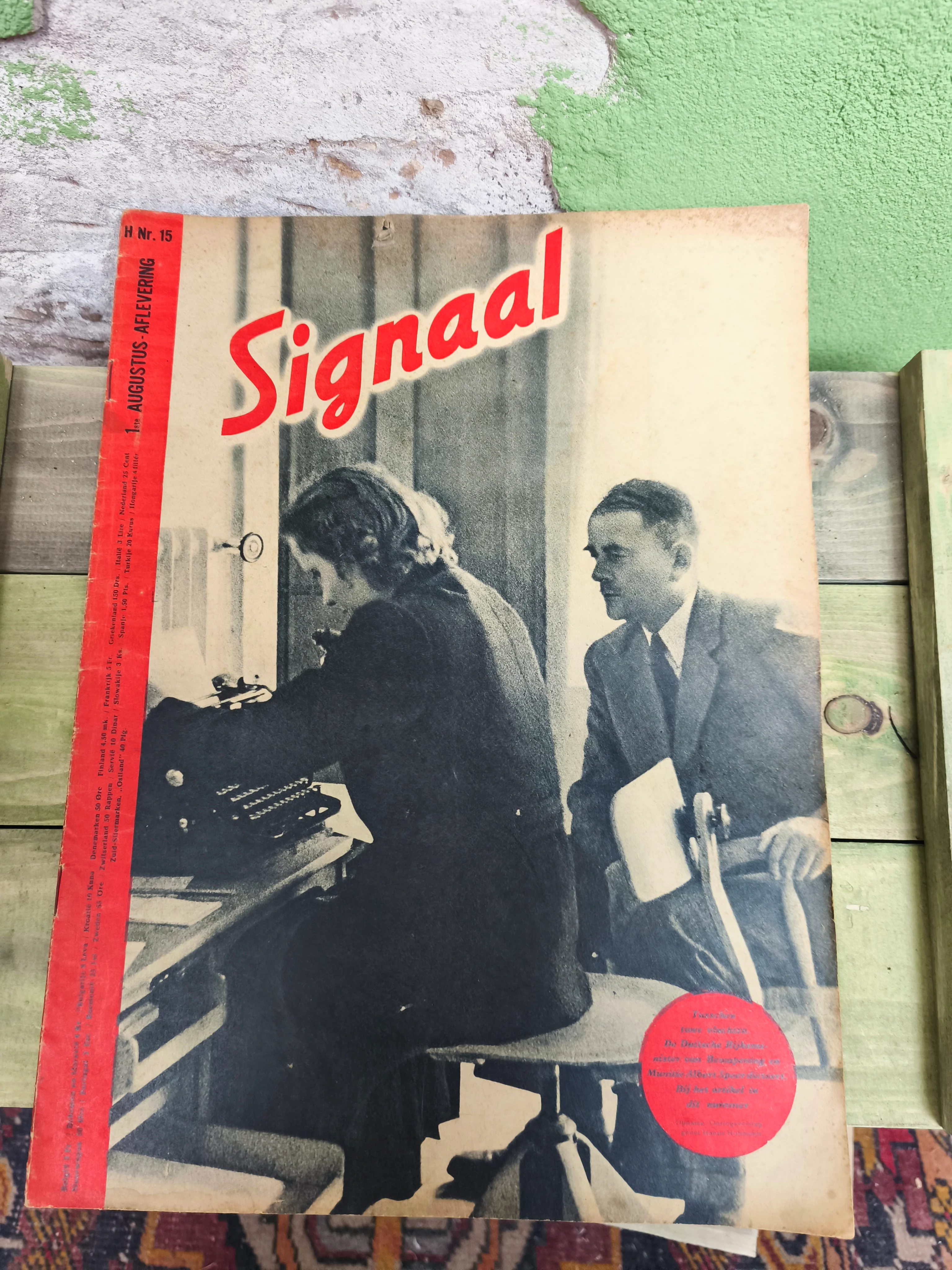 WW2 Wehrmacht Propaganda Magazine "Signal" (French, Dutch, Belgian) - Image 23