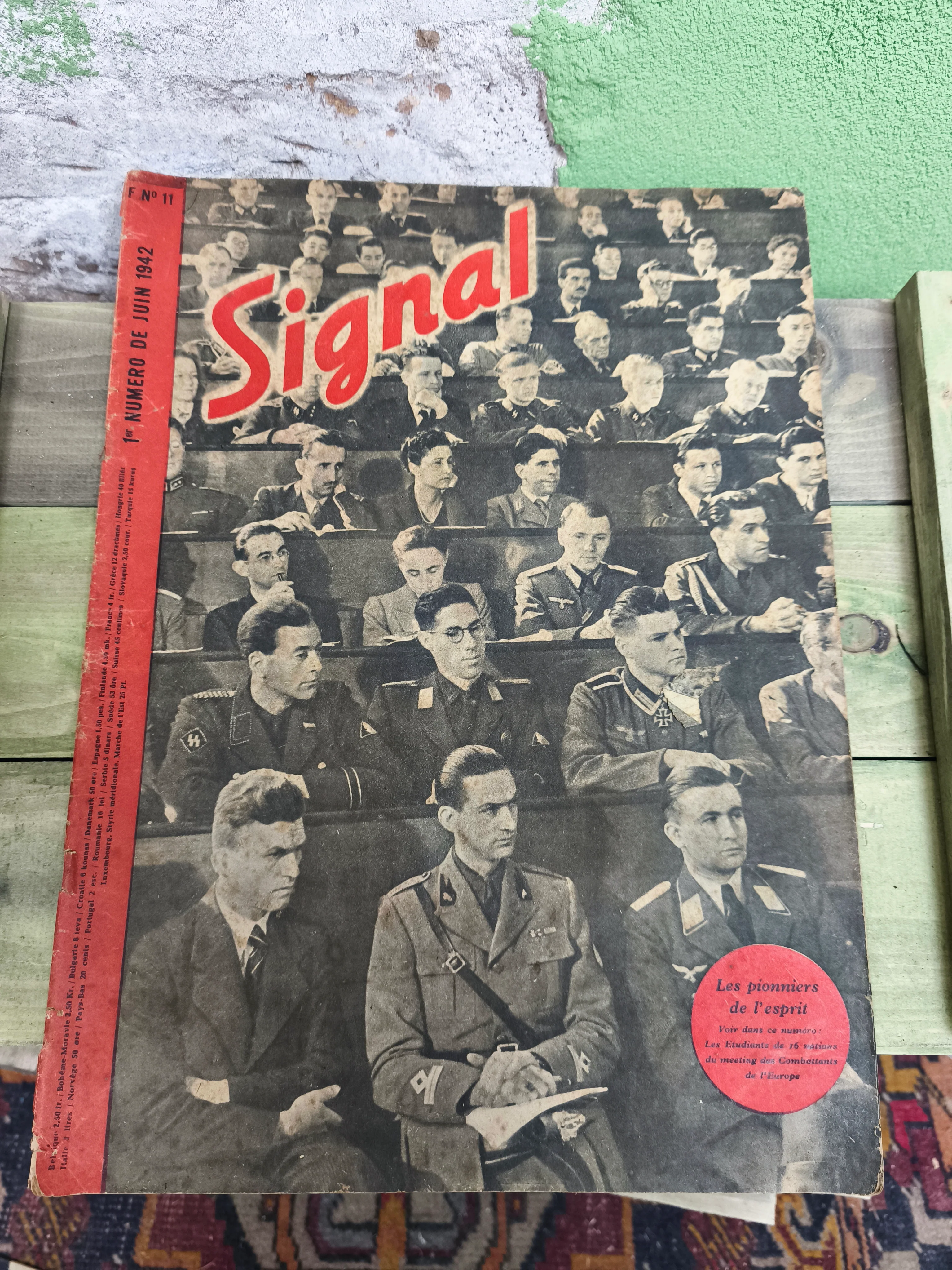 WW2 Wehrmacht Propaganda Magazine "Signal" (French, Dutch, Belgian) - Image 25