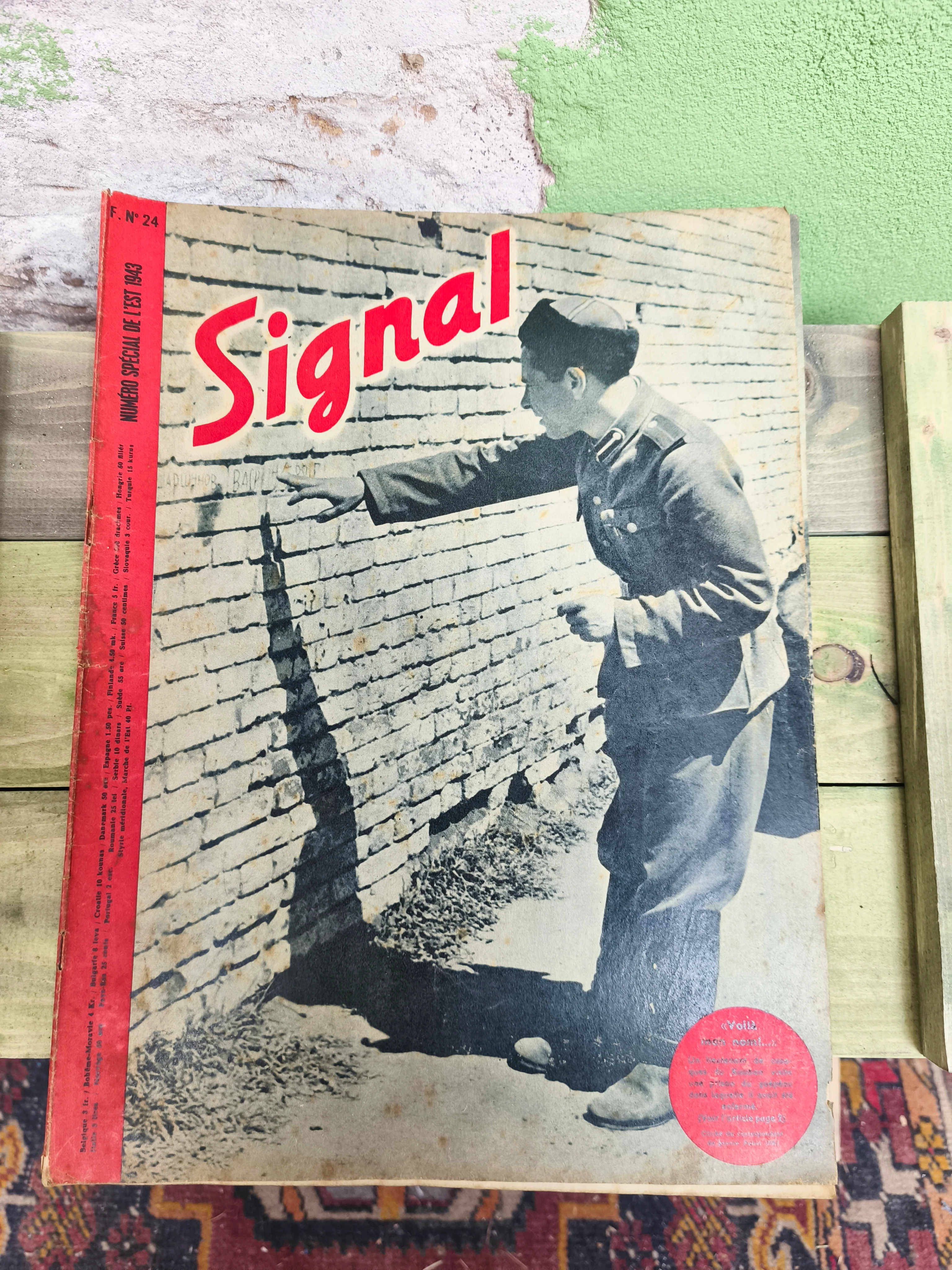 WW2 Wehrmacht Propaganda Magazine "Signal" (French, Dutch, Belgian) - Image 26