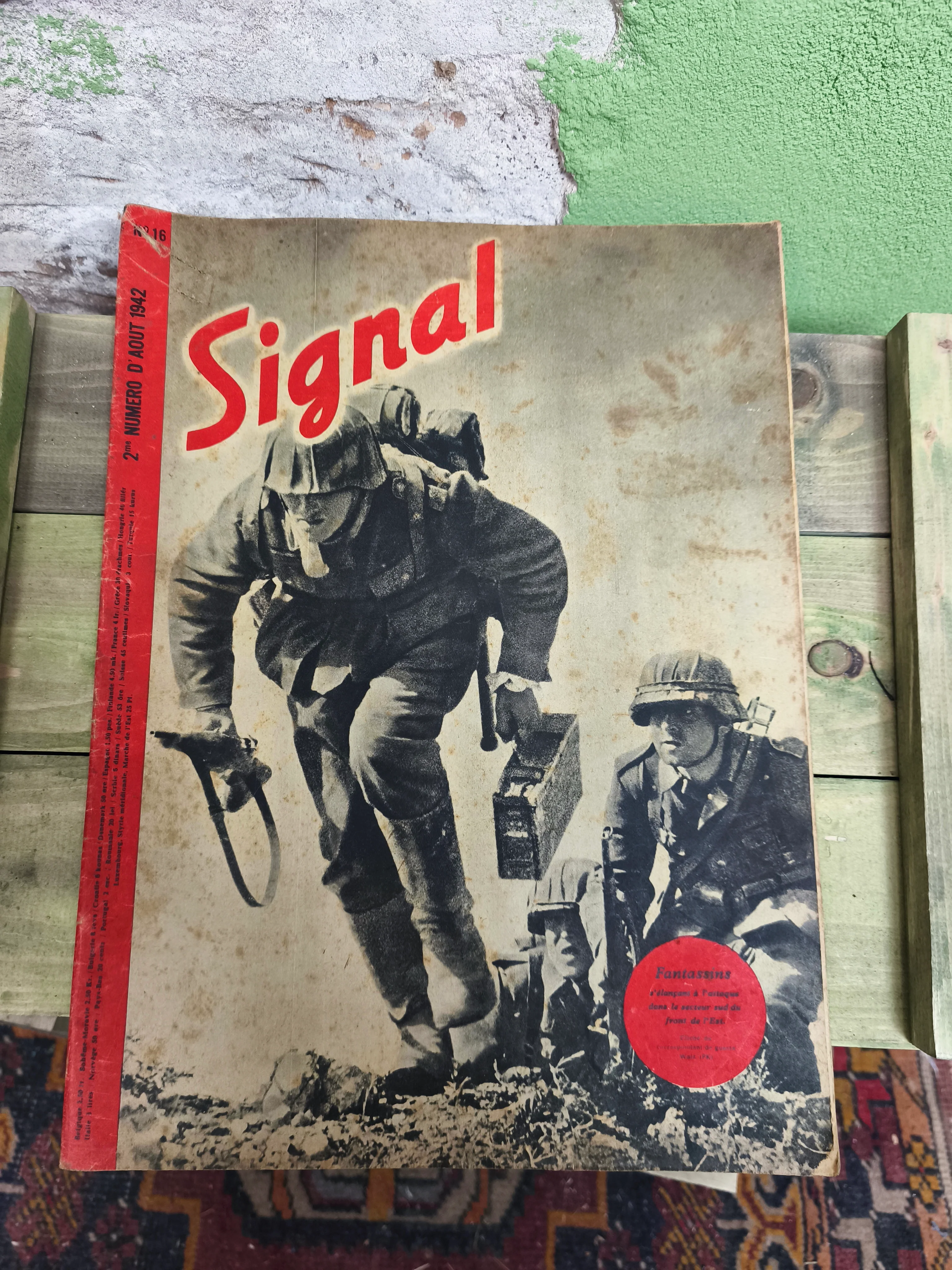 WW2 Wehrmacht Propaganda Magazine "Signal" (French, Dutch, Belgian) - Image 27