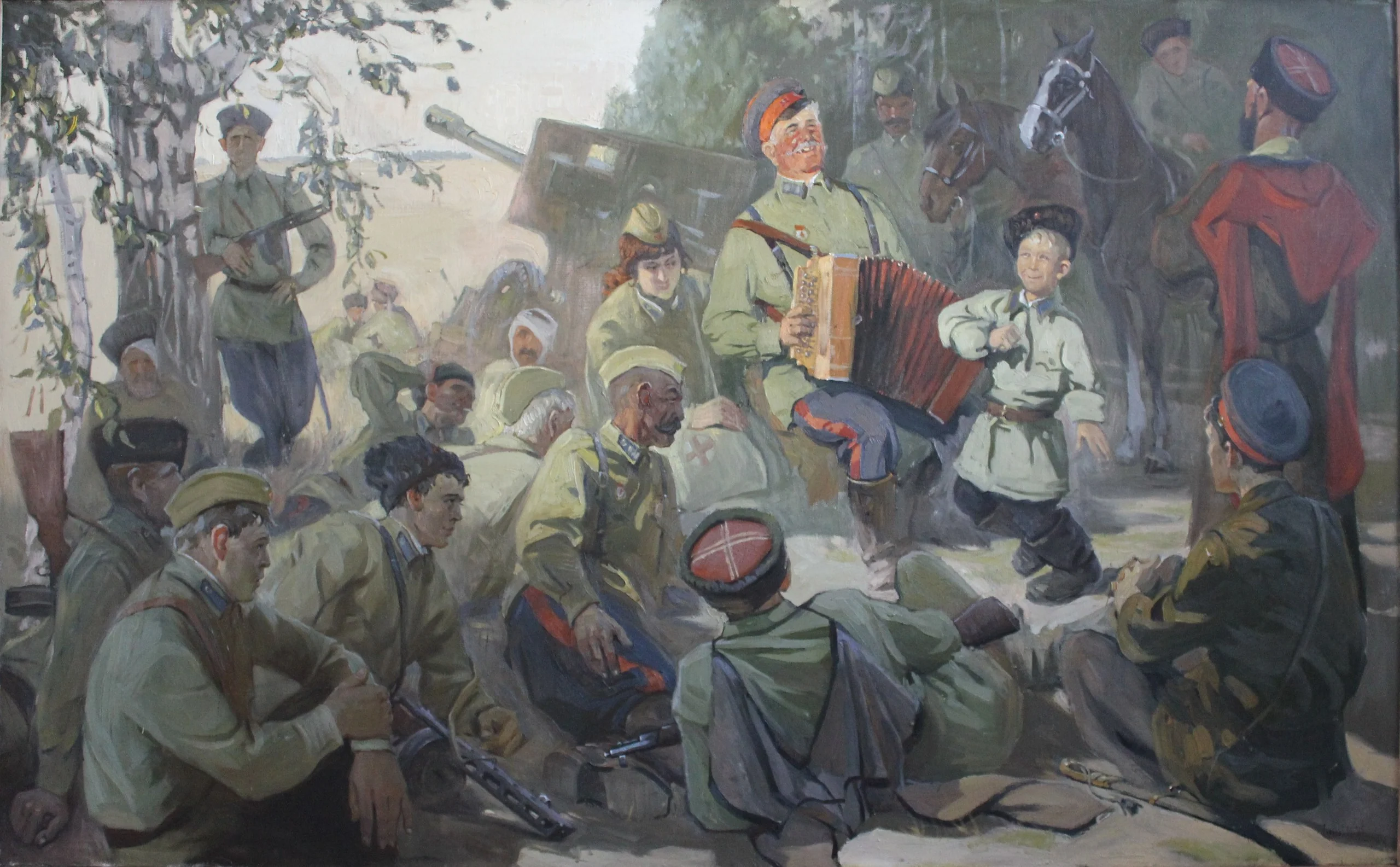 Kubanka Astrakhan Fur Papacha - Image 15