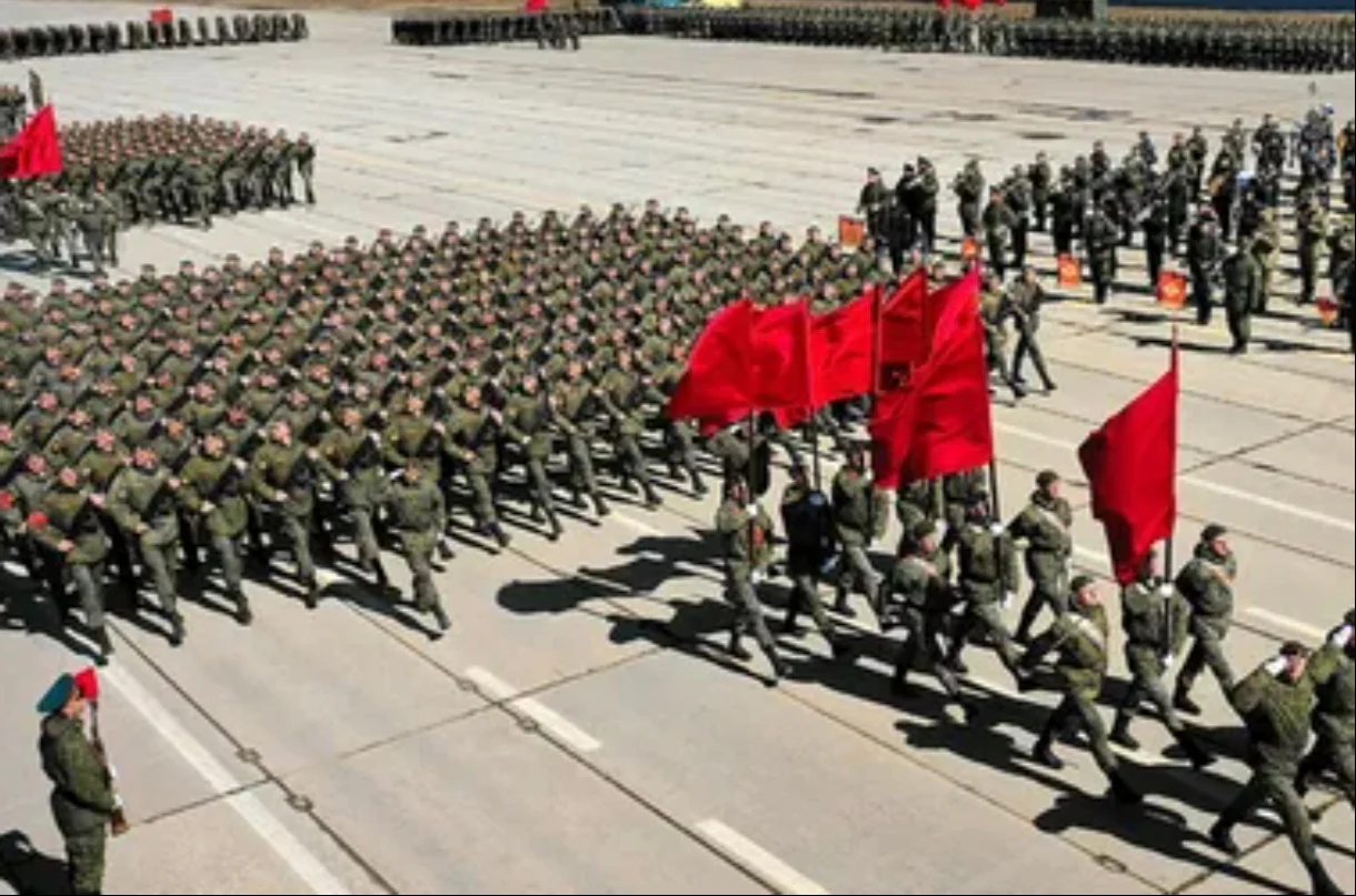 Red Military Training Flag 330x115cm / 129.9''x 45'' + - Image 11