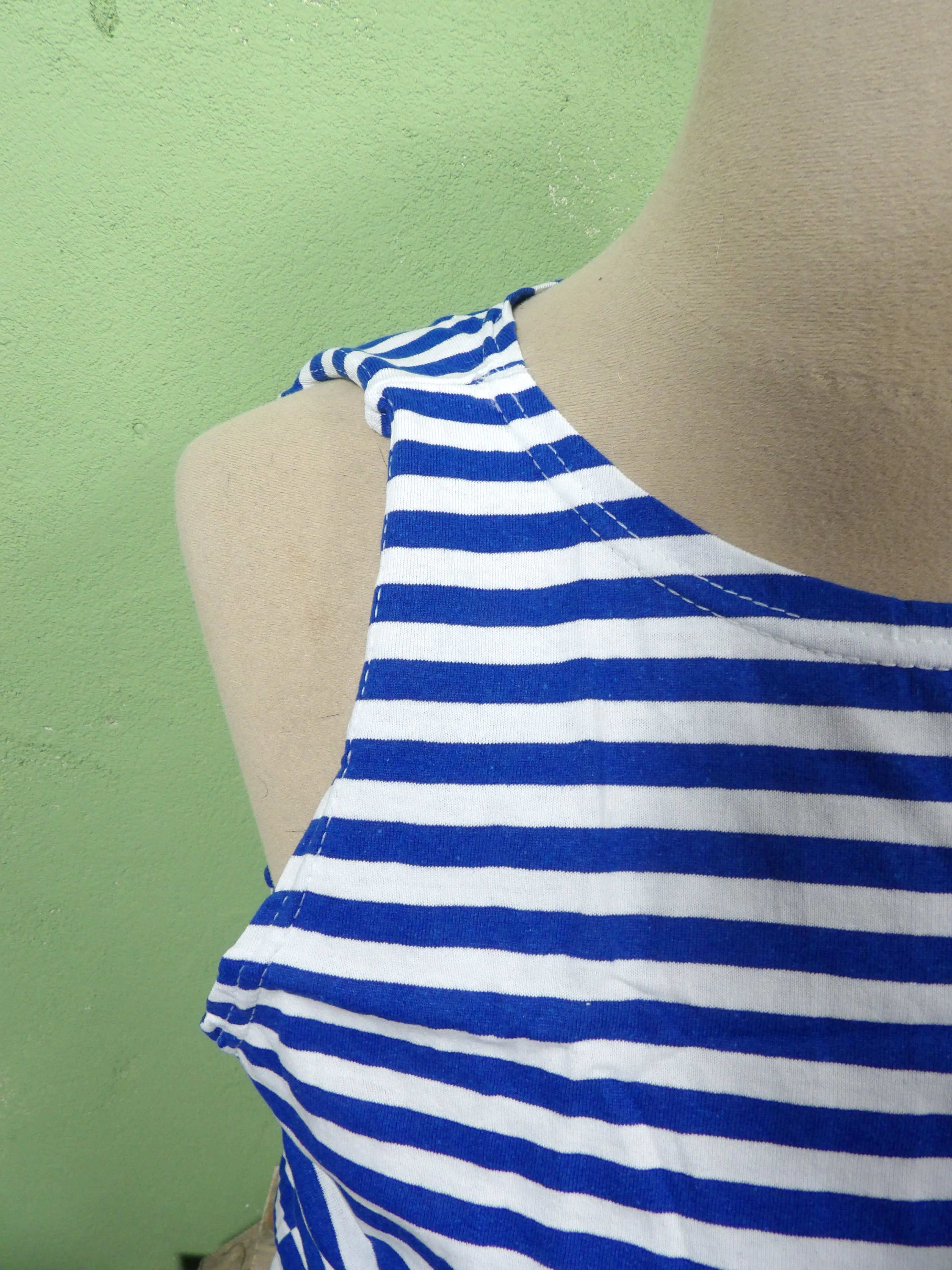 Russian Navy Telnyashka – Dark Blue Striped Military Shirt (OTK / GOST) - Image 3