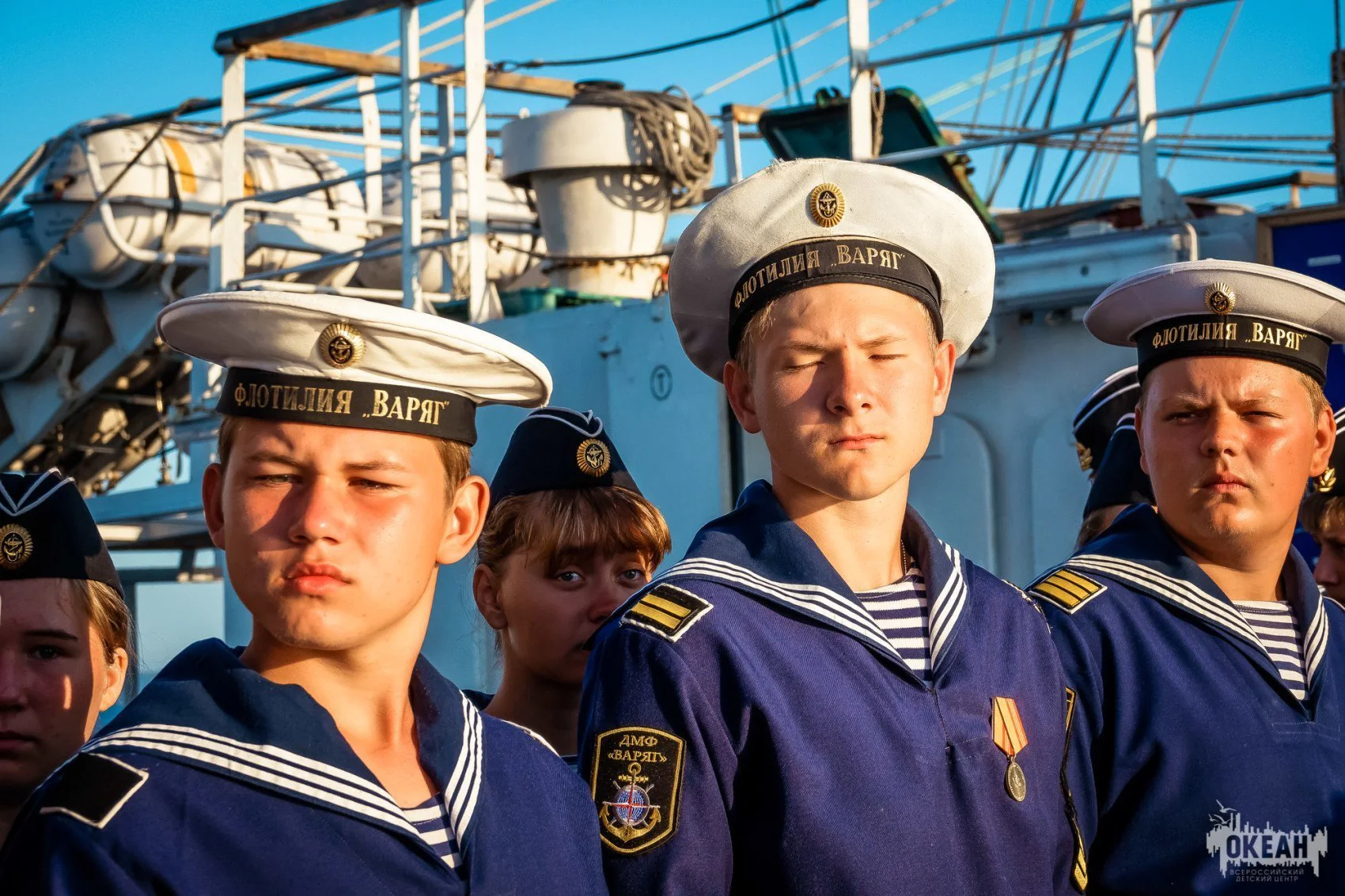 Russian Navy Telnyashka – Dark Blue Striped Military Shirt (OTK / GOST) - Image 5
