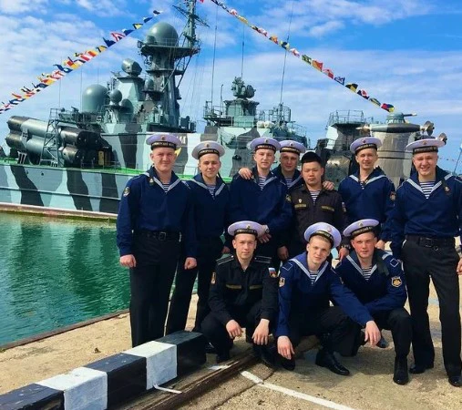 Russian Navy Telnyashka – Dark Blue Striped Military Shirt (OTK / GOST) - Image 6