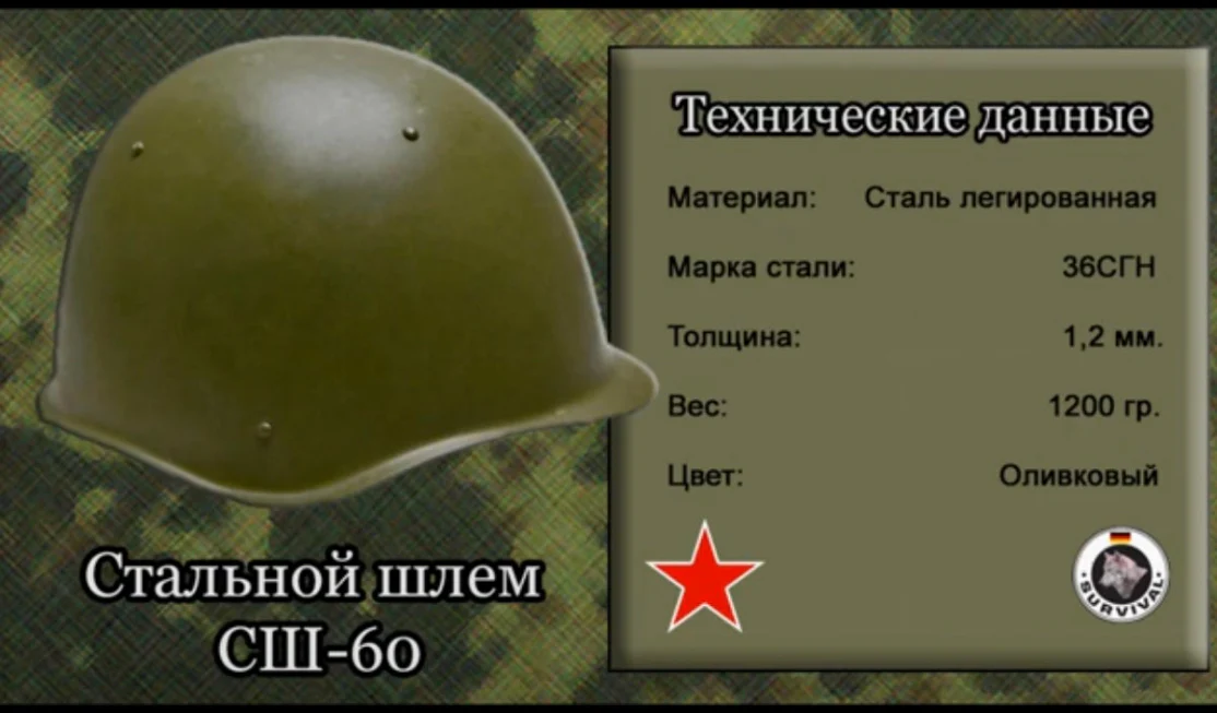 Soviet SSH-60 Steel Helmet - Image 5