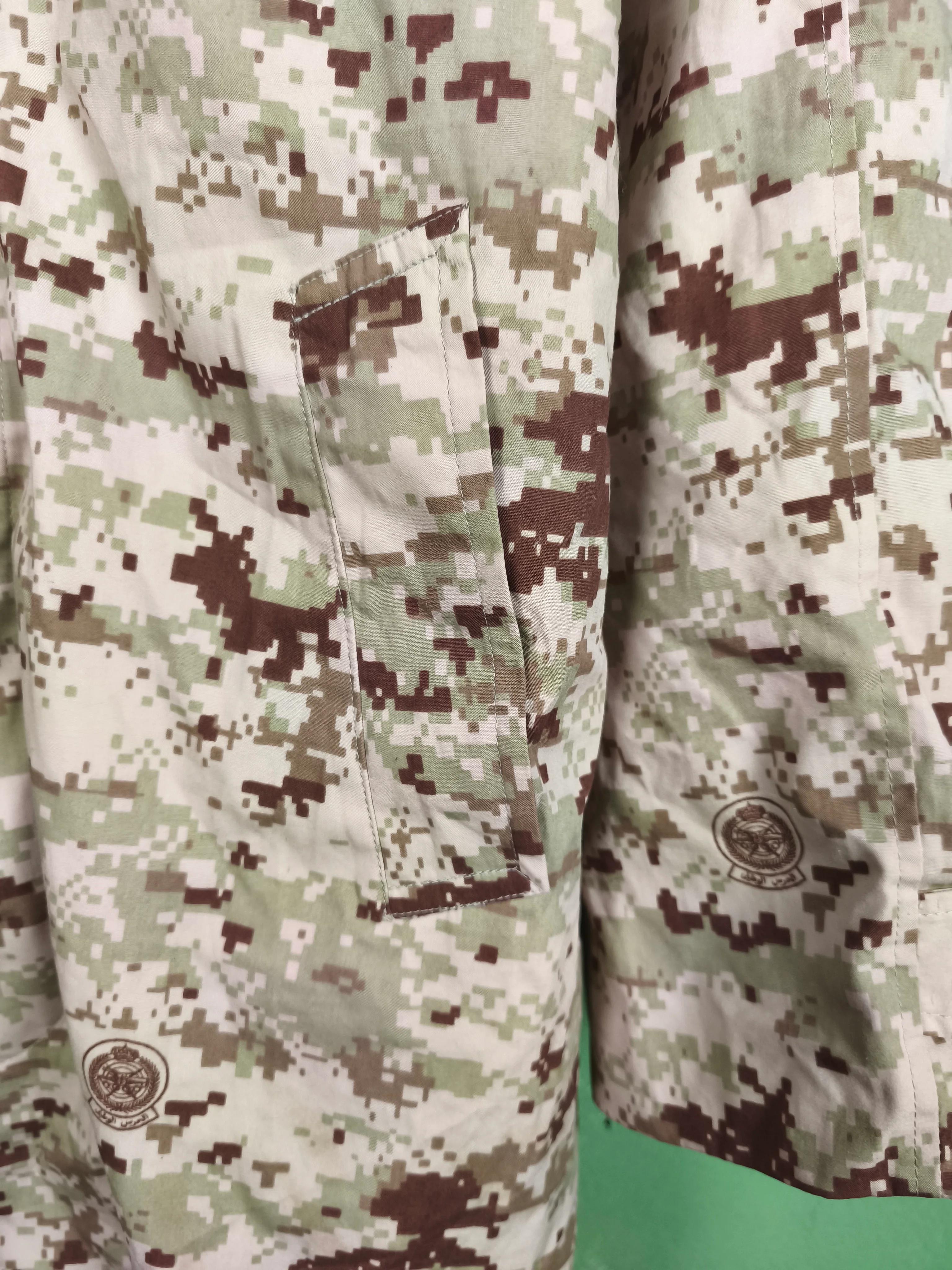 Saudi Arabia Digital (SANG) National Guards Long Parka + Faux Fur Liner - Image 4