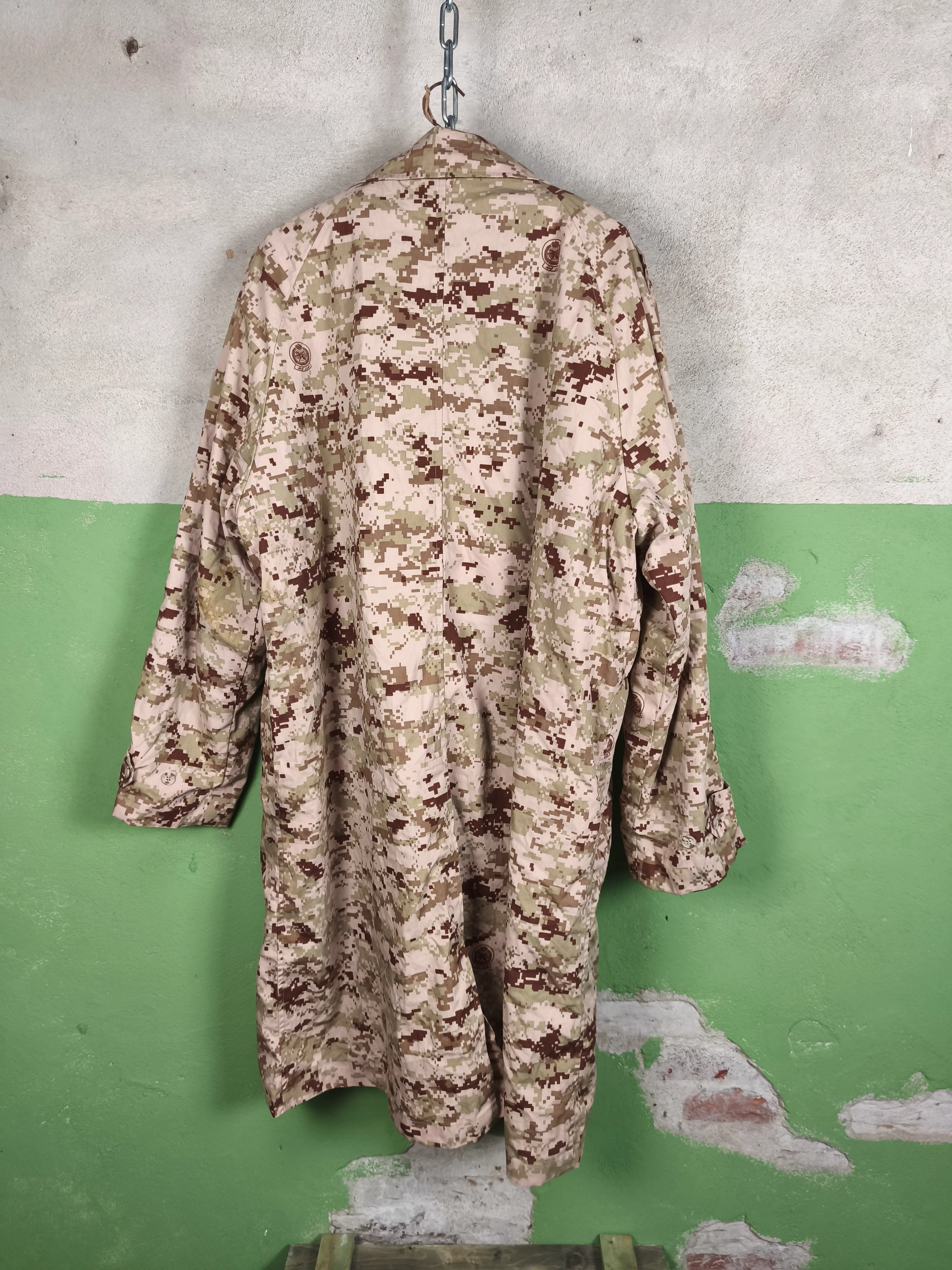 Saudi Arabia Digital (SANG) National Guards Long Parka + Faux Fur Liner - Image 6