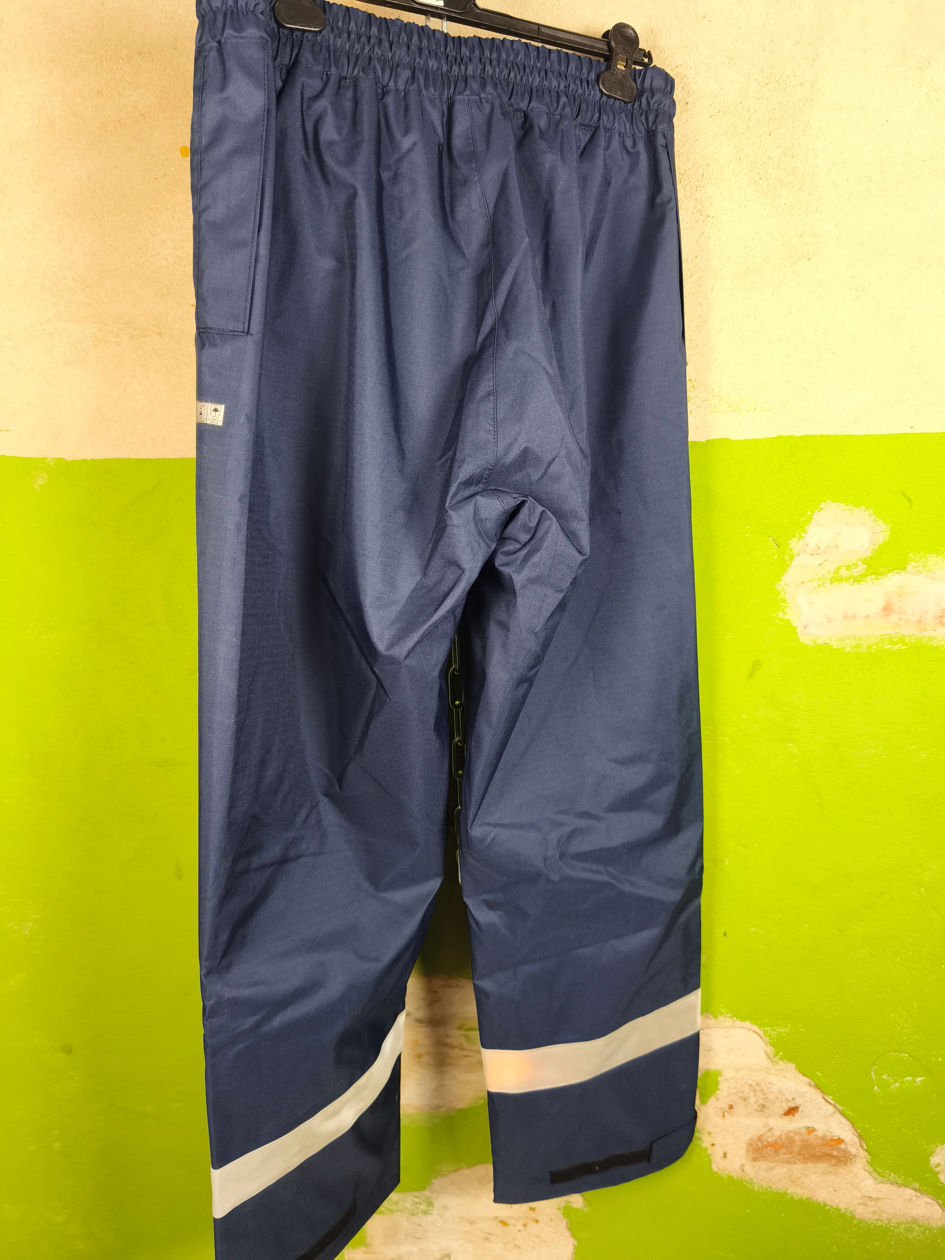 Sioen EKOFISH Flame retardant and antistatic rain pants Navy-Blue - Image 6