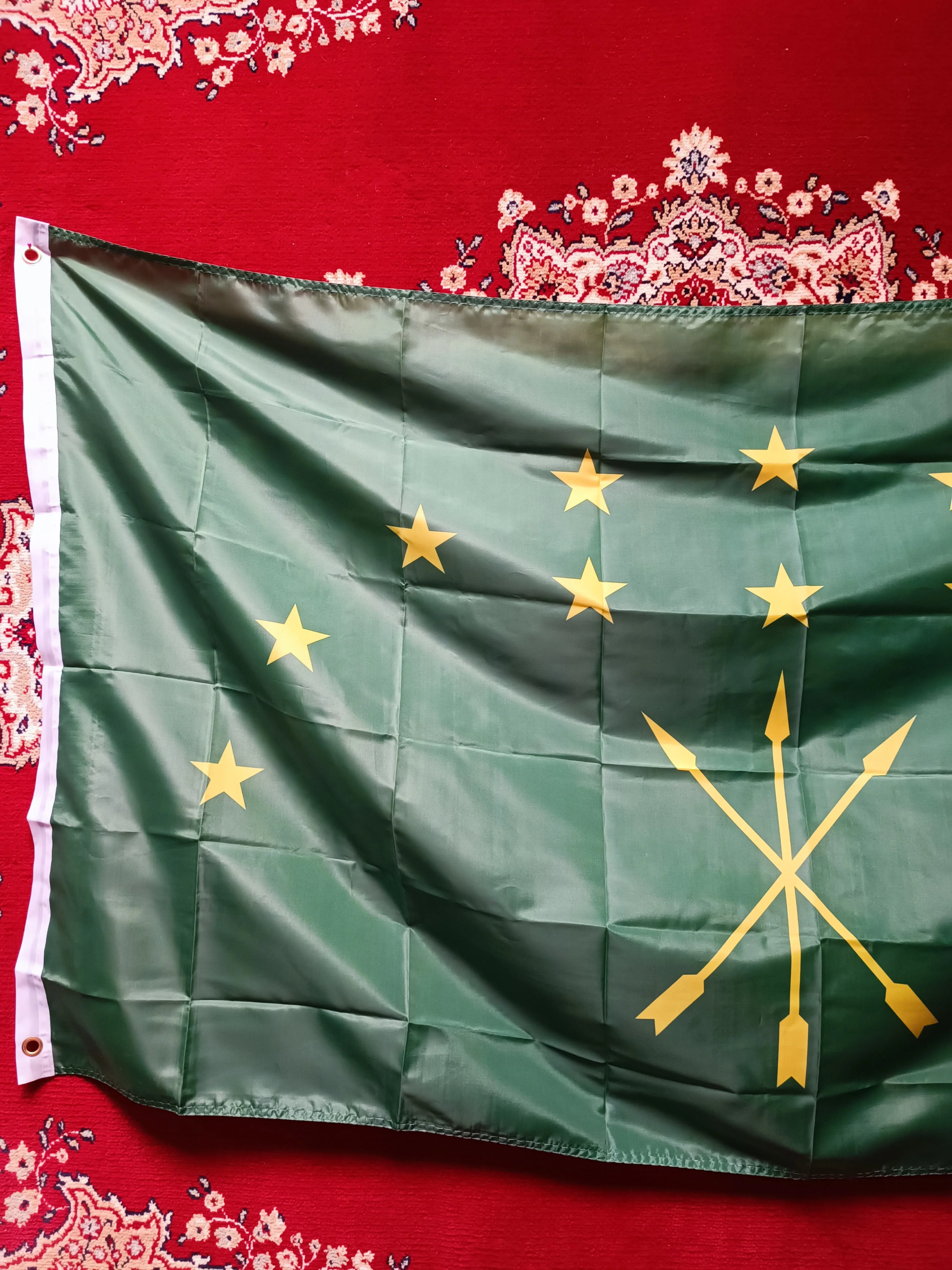 Republic of Adyghe Flag 90x150cm - Image 3