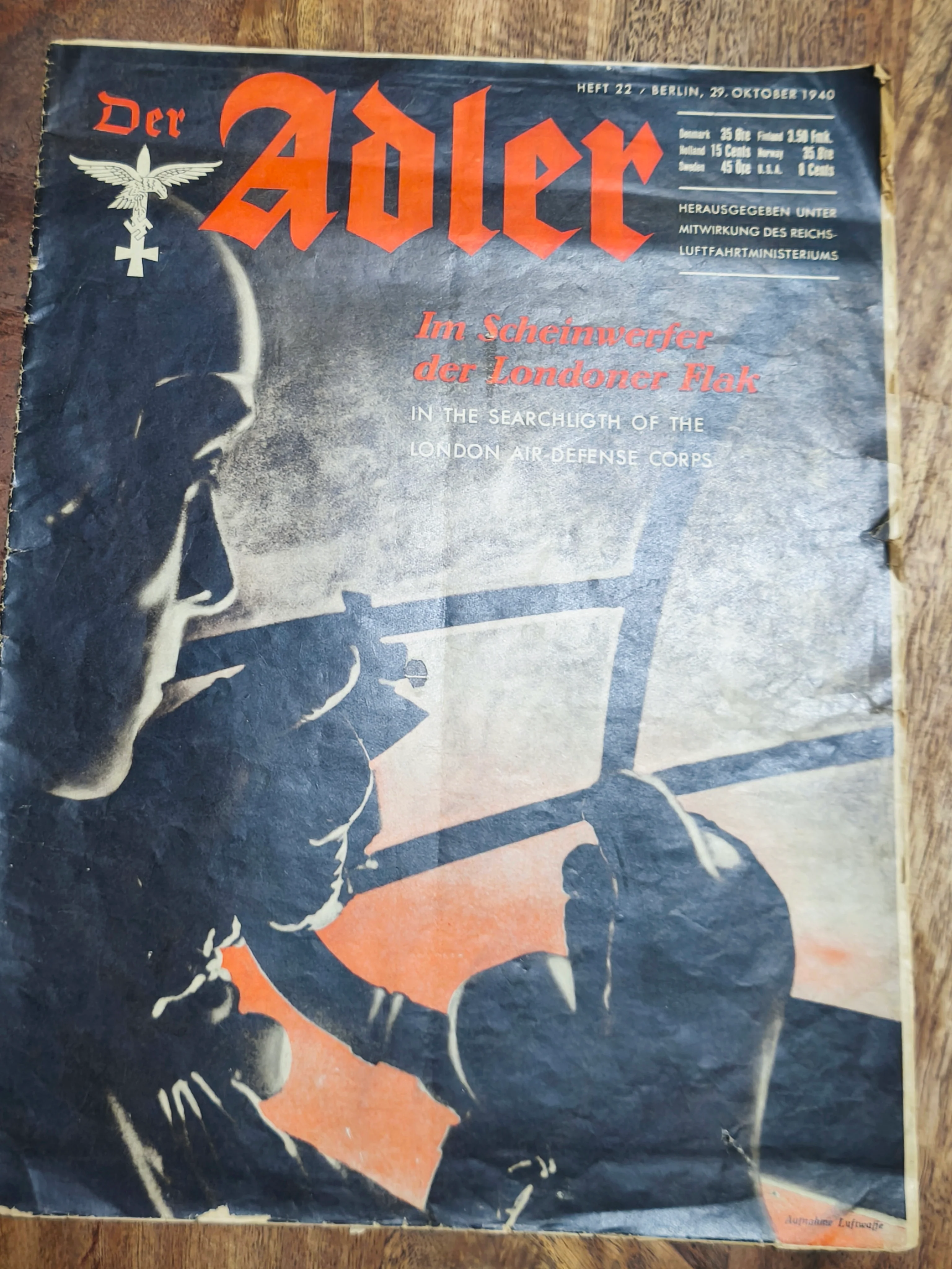 Der Adler 1939-'44 Third Reich German Luftwaffe Magazine - Image 11
