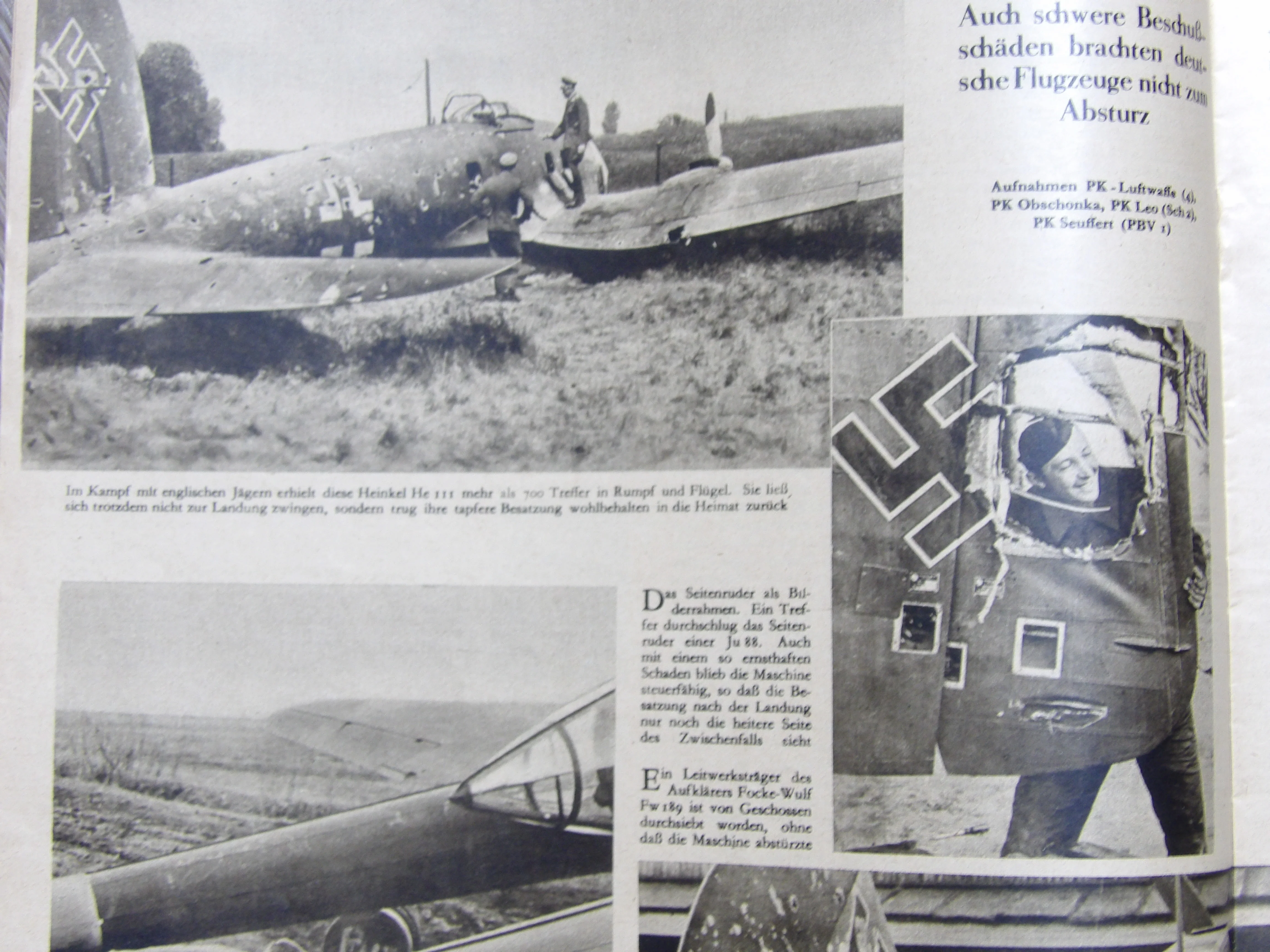 Der Adler 1939-'44 Third Reich German Luftwaffe Magazine - Image 26