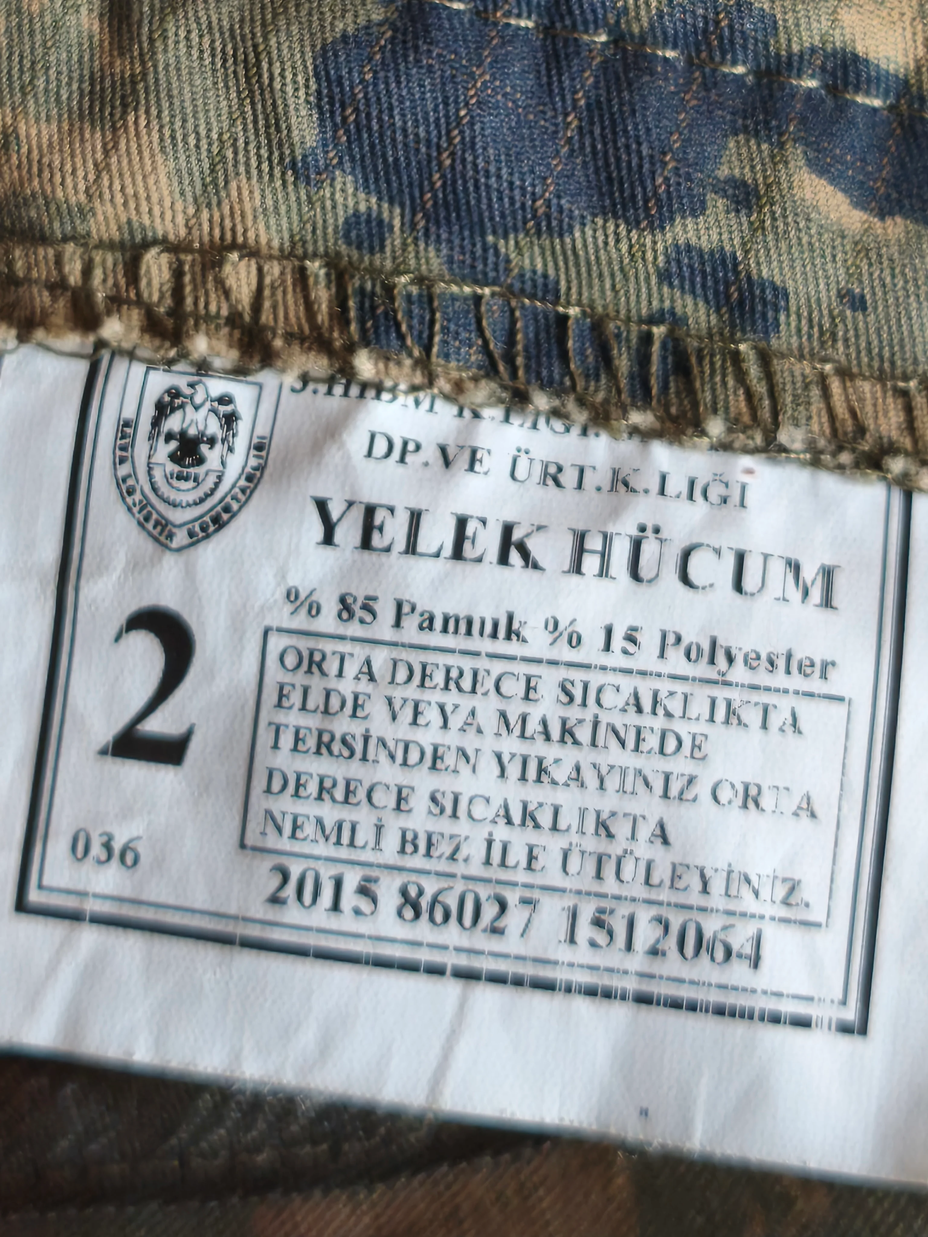 Turkish "Koy korucusu / Town Guard" Carry Vest - Blue Digital - Image 6