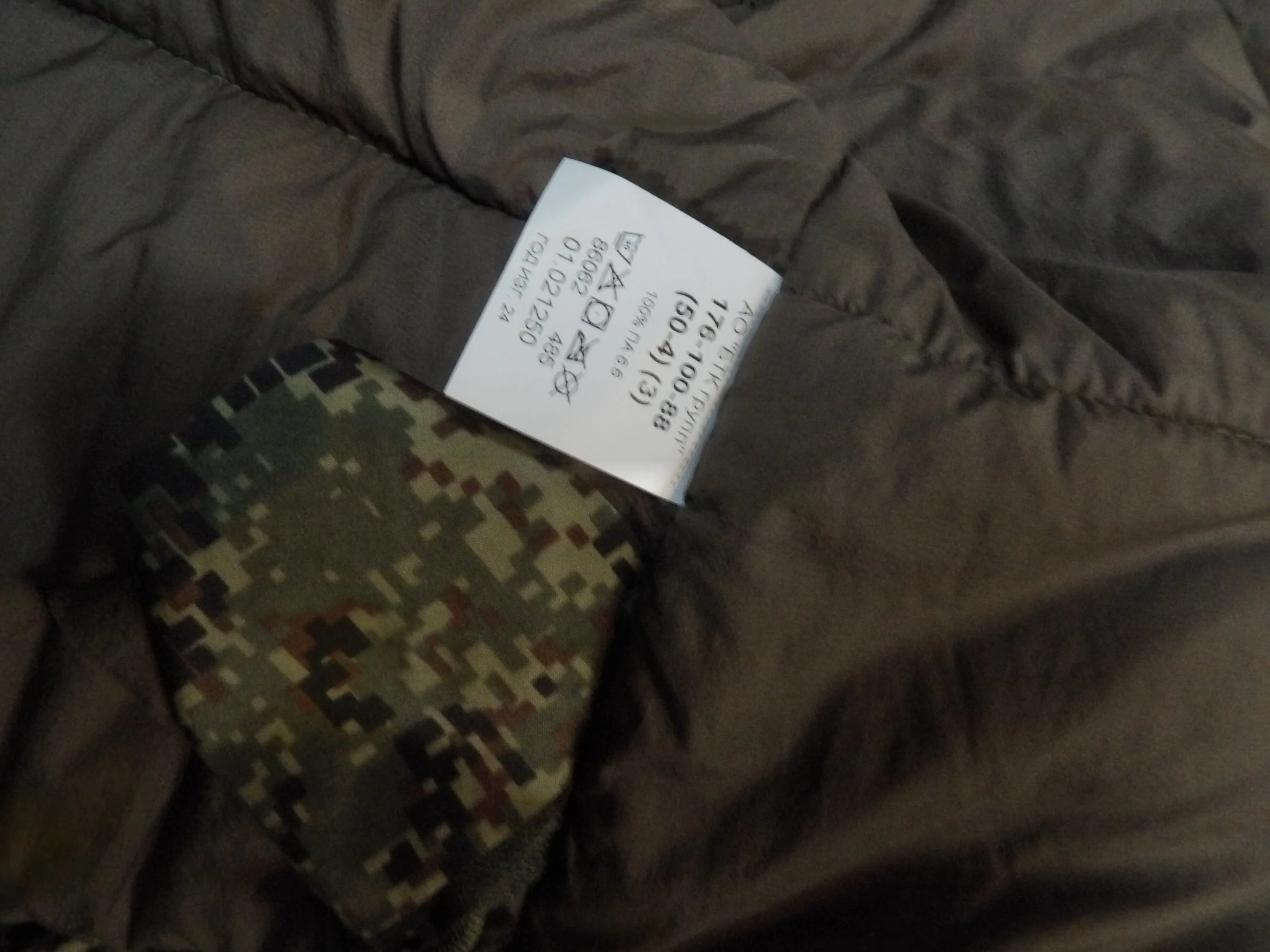 Unissued Russian VKBO Russian BTK Winter Jacket (2014-2024) - Image 9